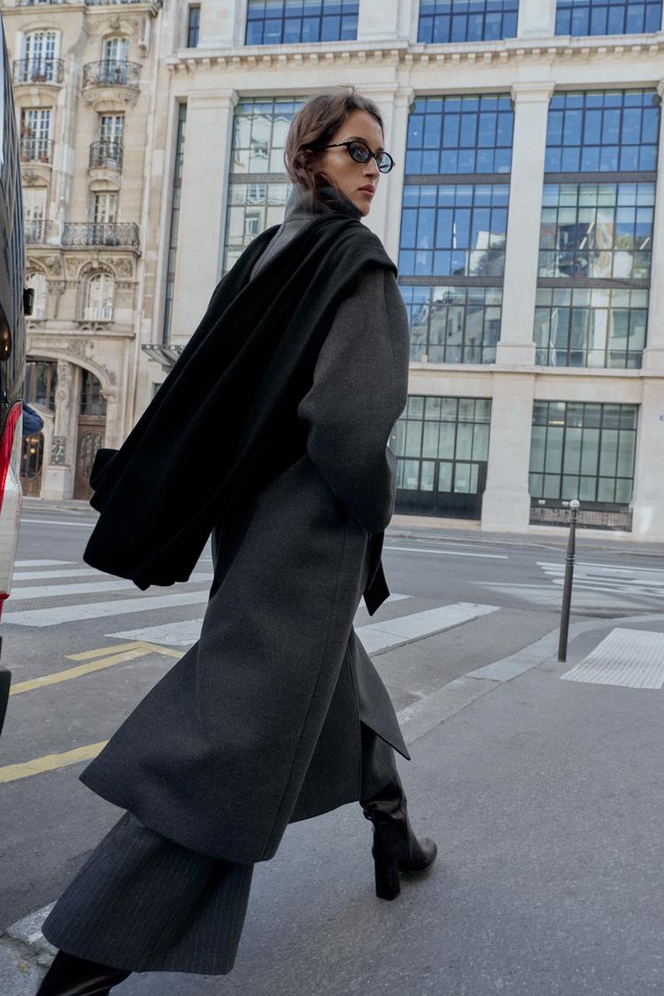 Adriana Wool Belt Coat