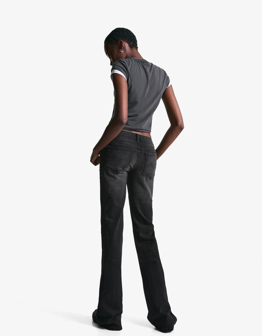 Low Waist Boot-Cut Jeans - Edel Essential
