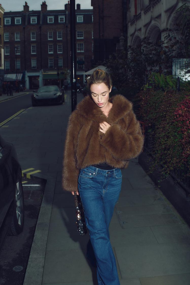 Faux Fur Coat - Edel Essential