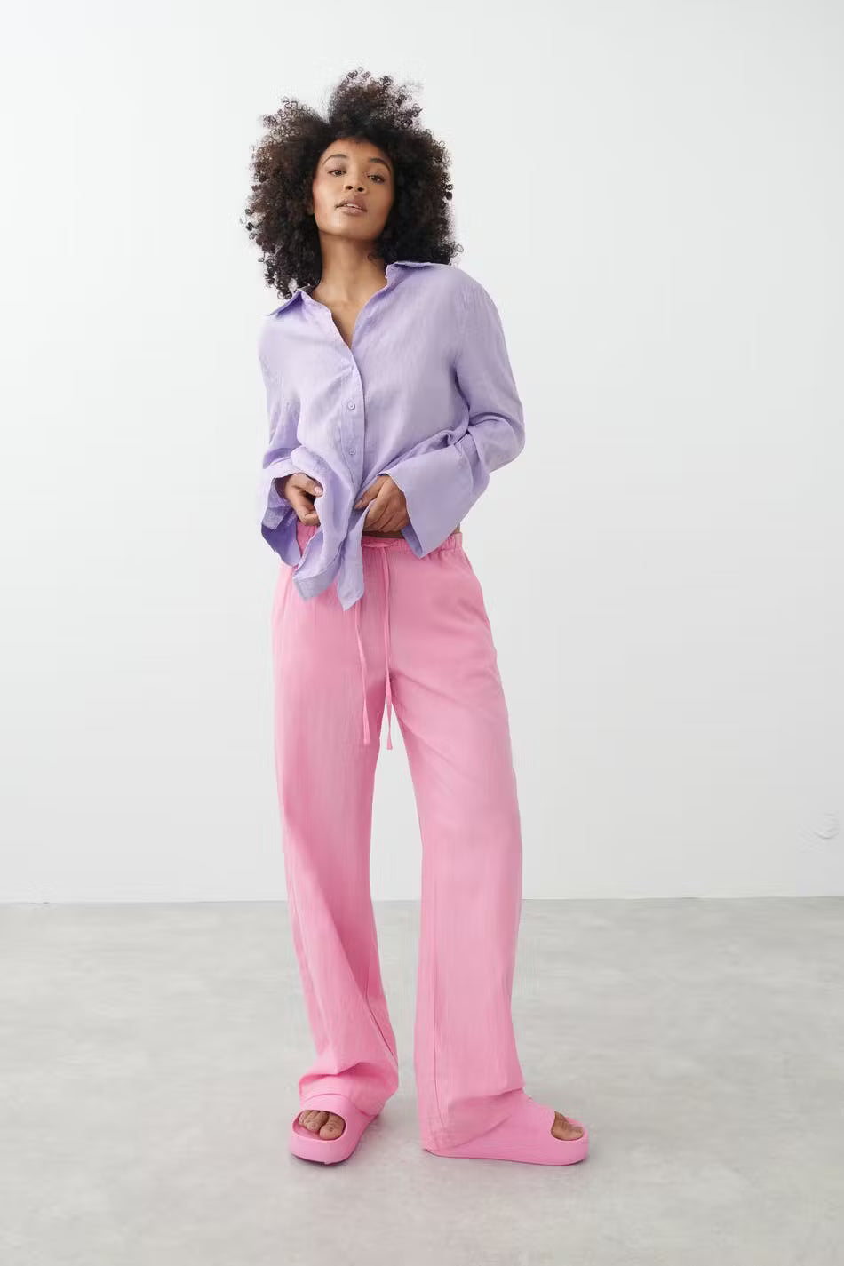 Linen blend shirt - Edel Essential