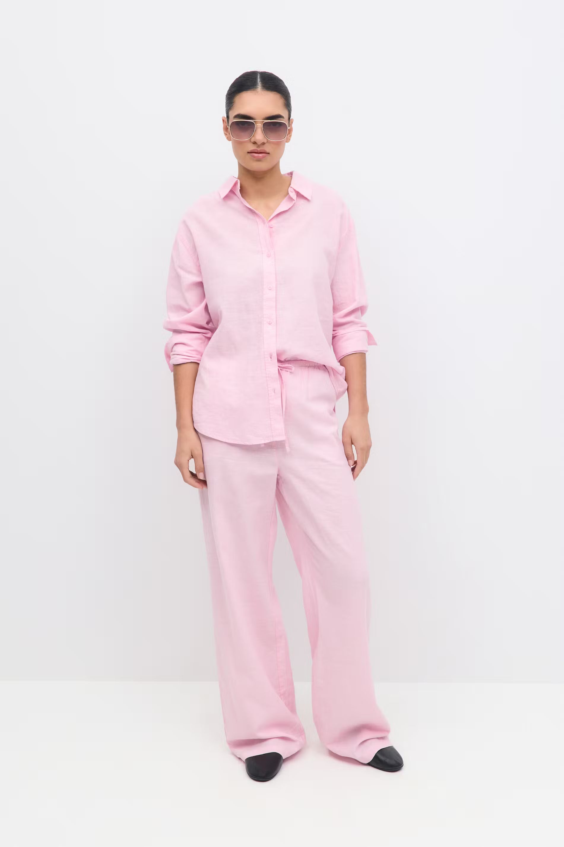 Linen blend shirt - Edel Essential