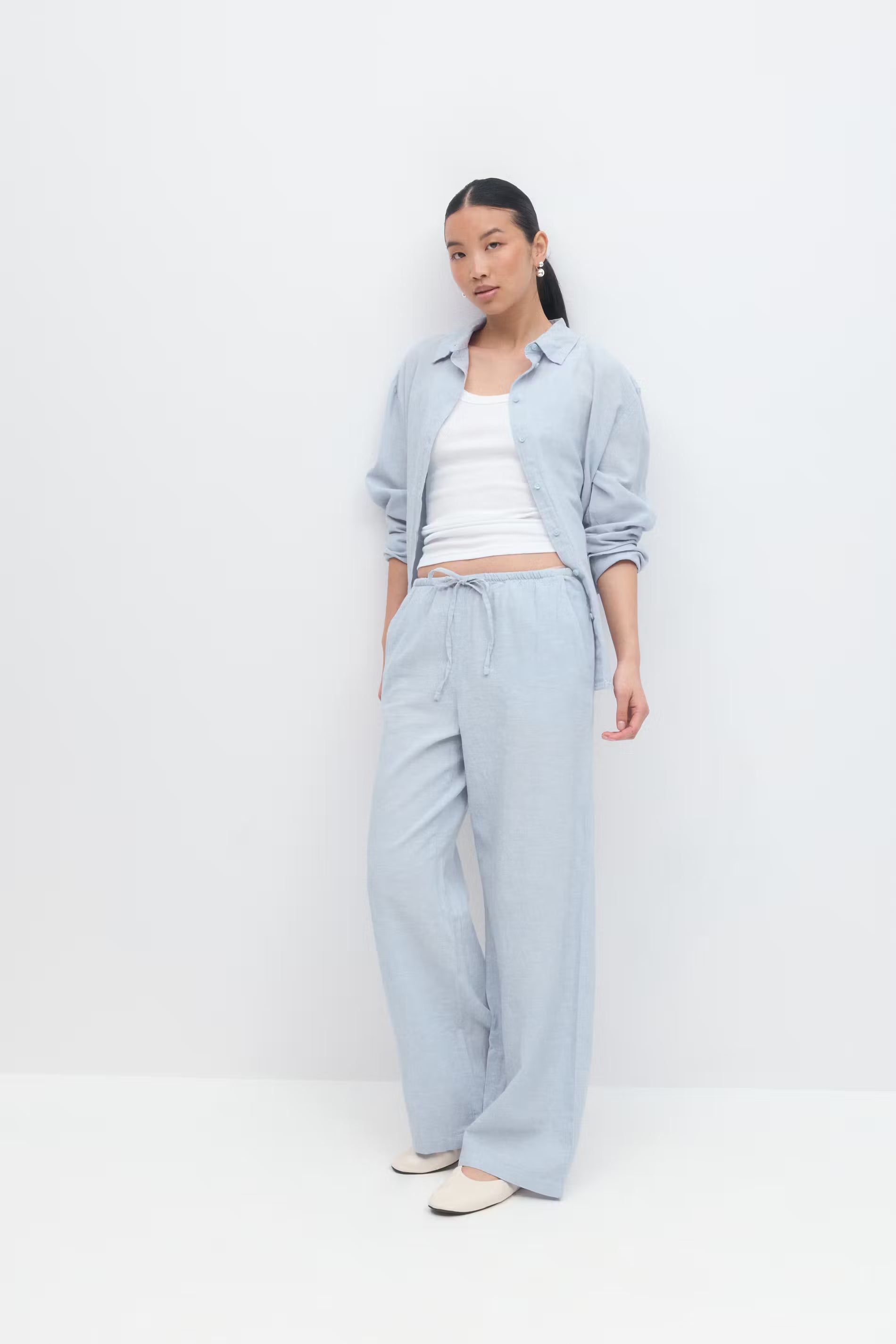 Linen blend shirt - Edel Essential