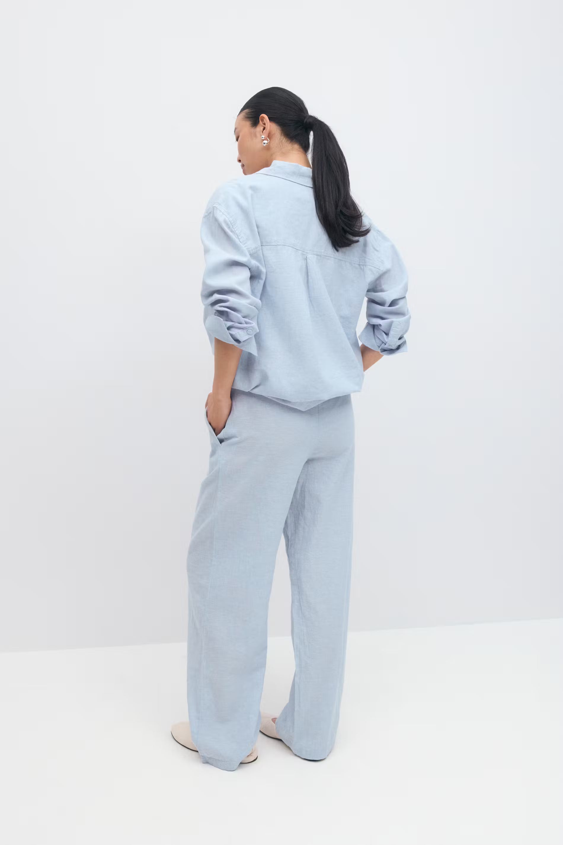 Linen blend shirt - Edel Essential