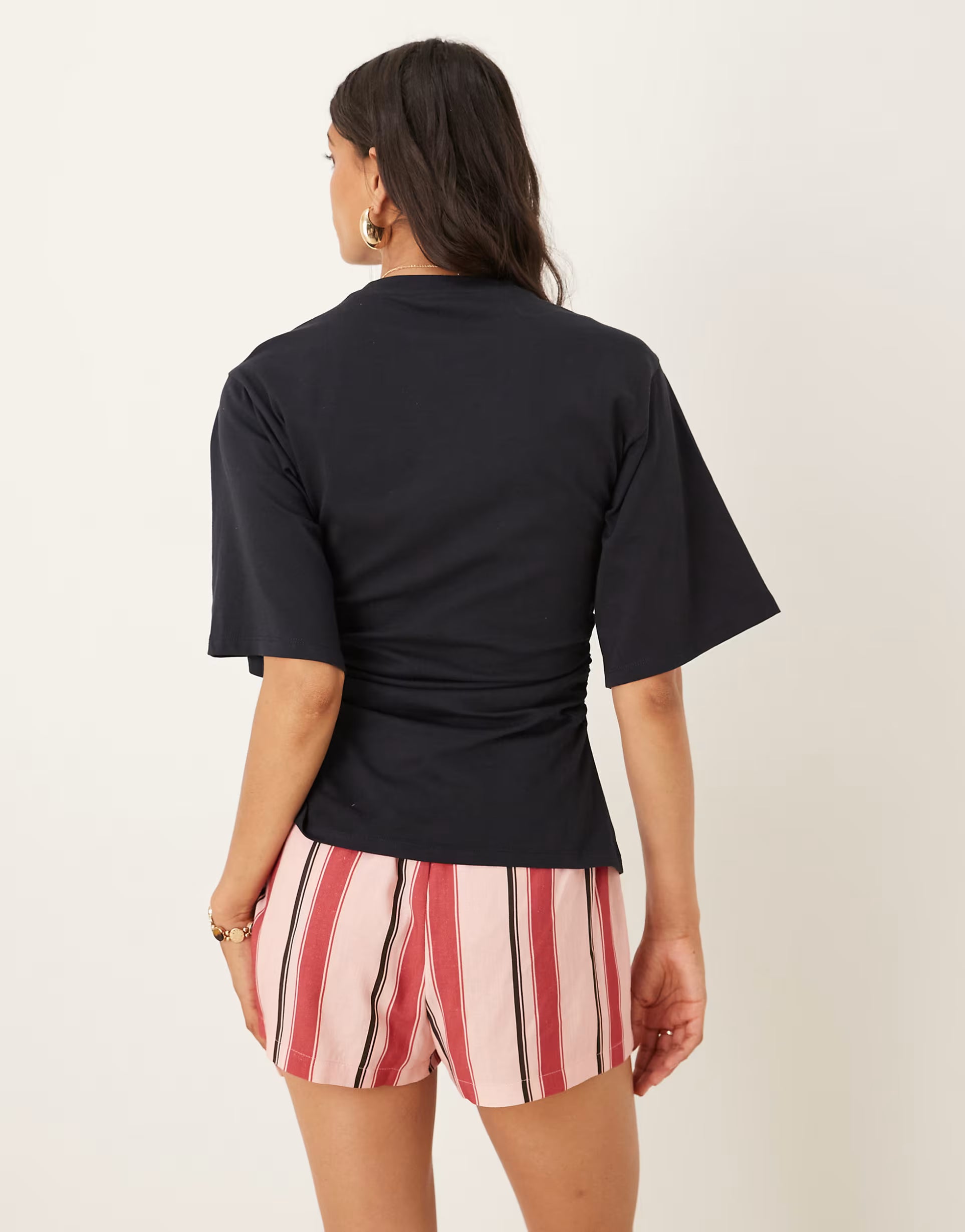 Cinched side t-shirt - Edel Essential