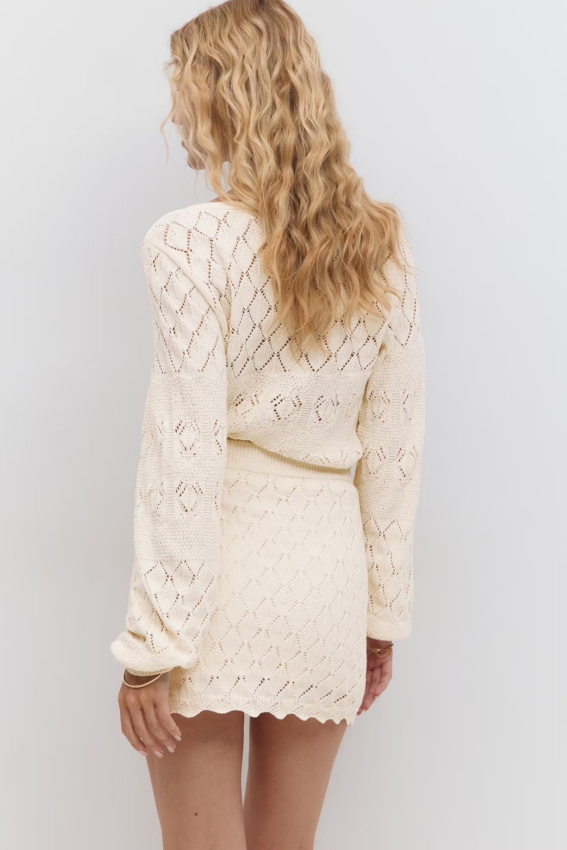 Knitted crochet set - Edel Essential