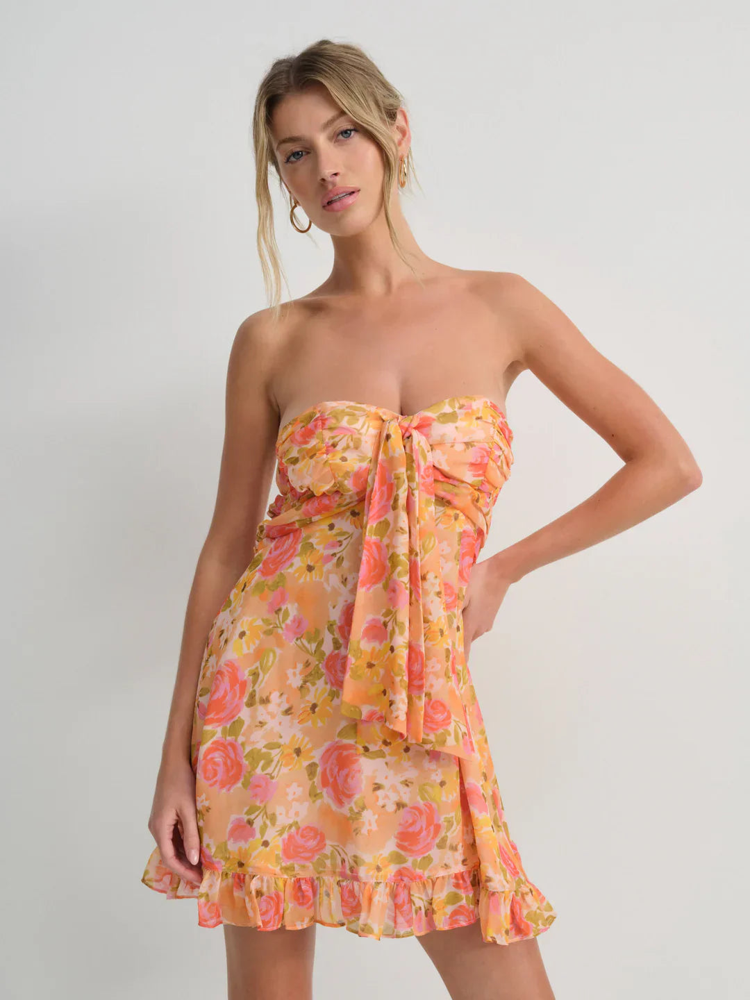 Vibrant Spring Mini Dress - Edel Essential