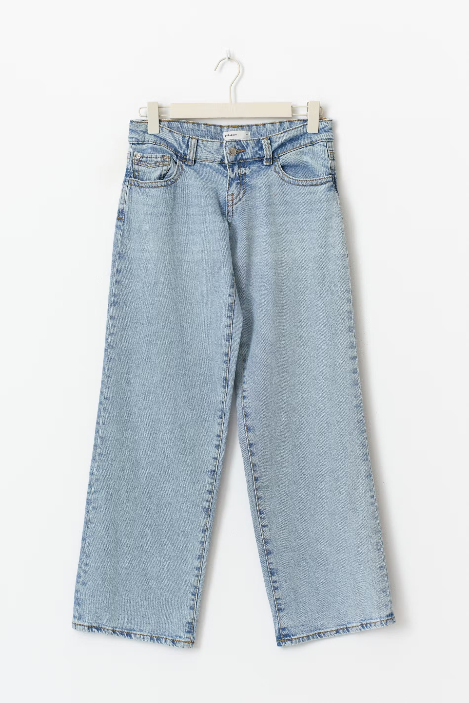 Ultra low wide jeans - Edel Essential