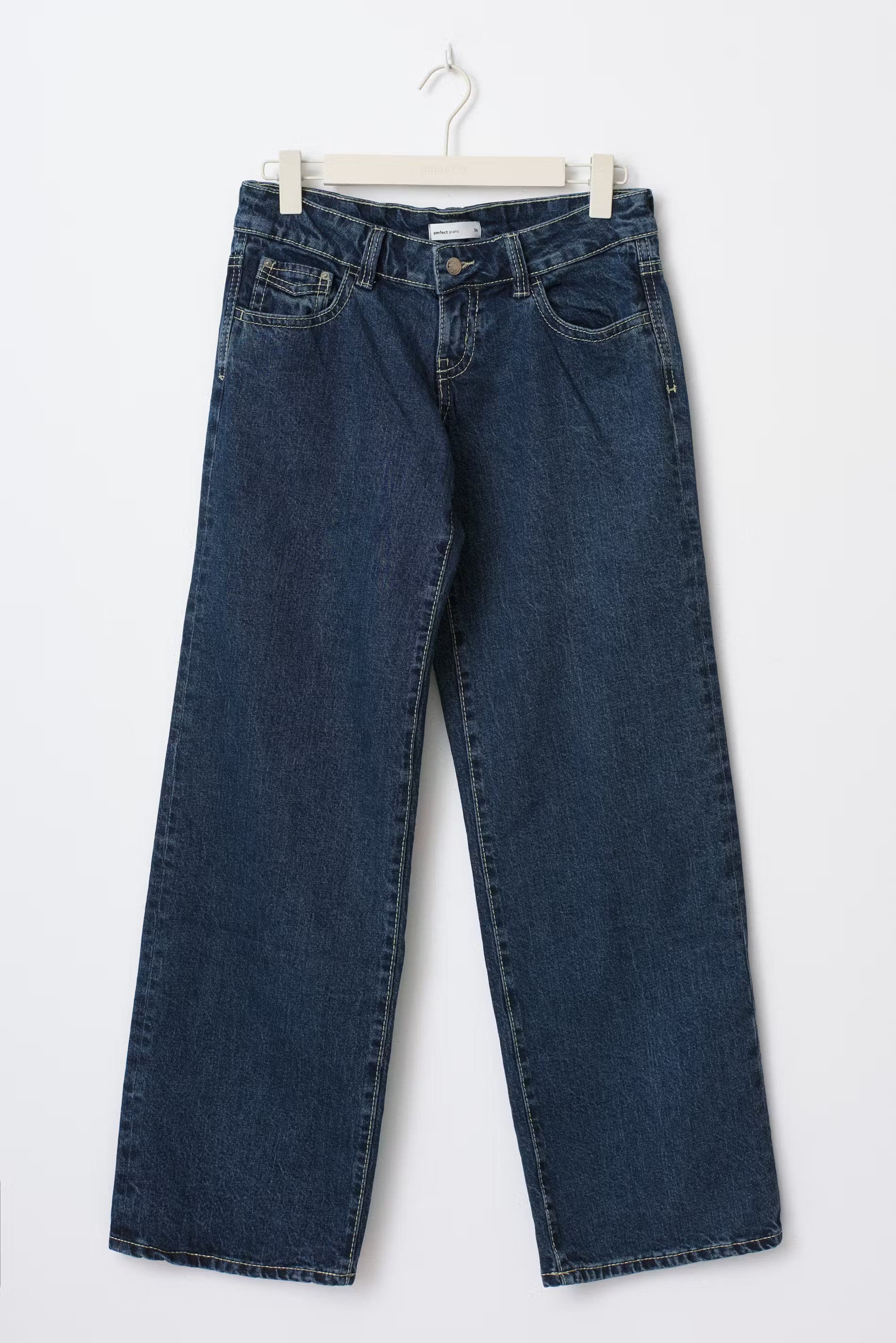 Ultra low wide jeans - Edel Essential
