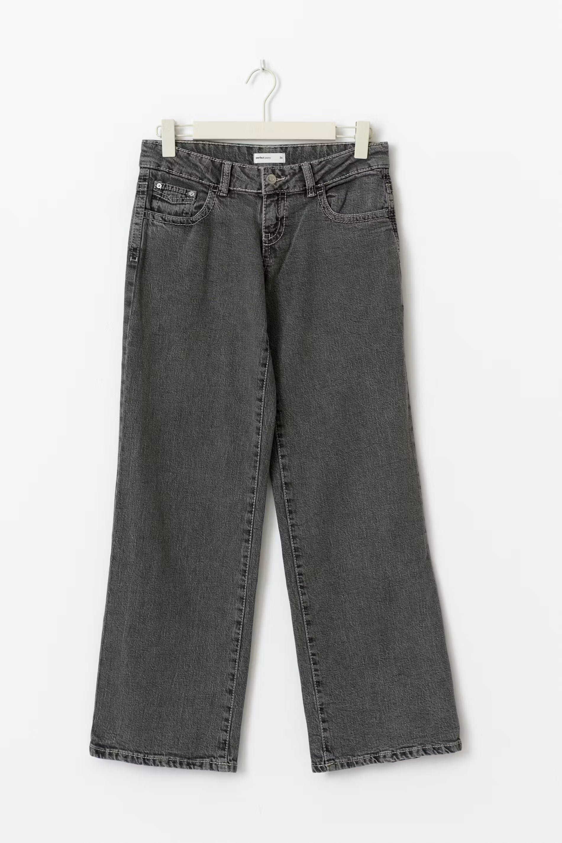 Ultra low wide jeans - Edel Essential