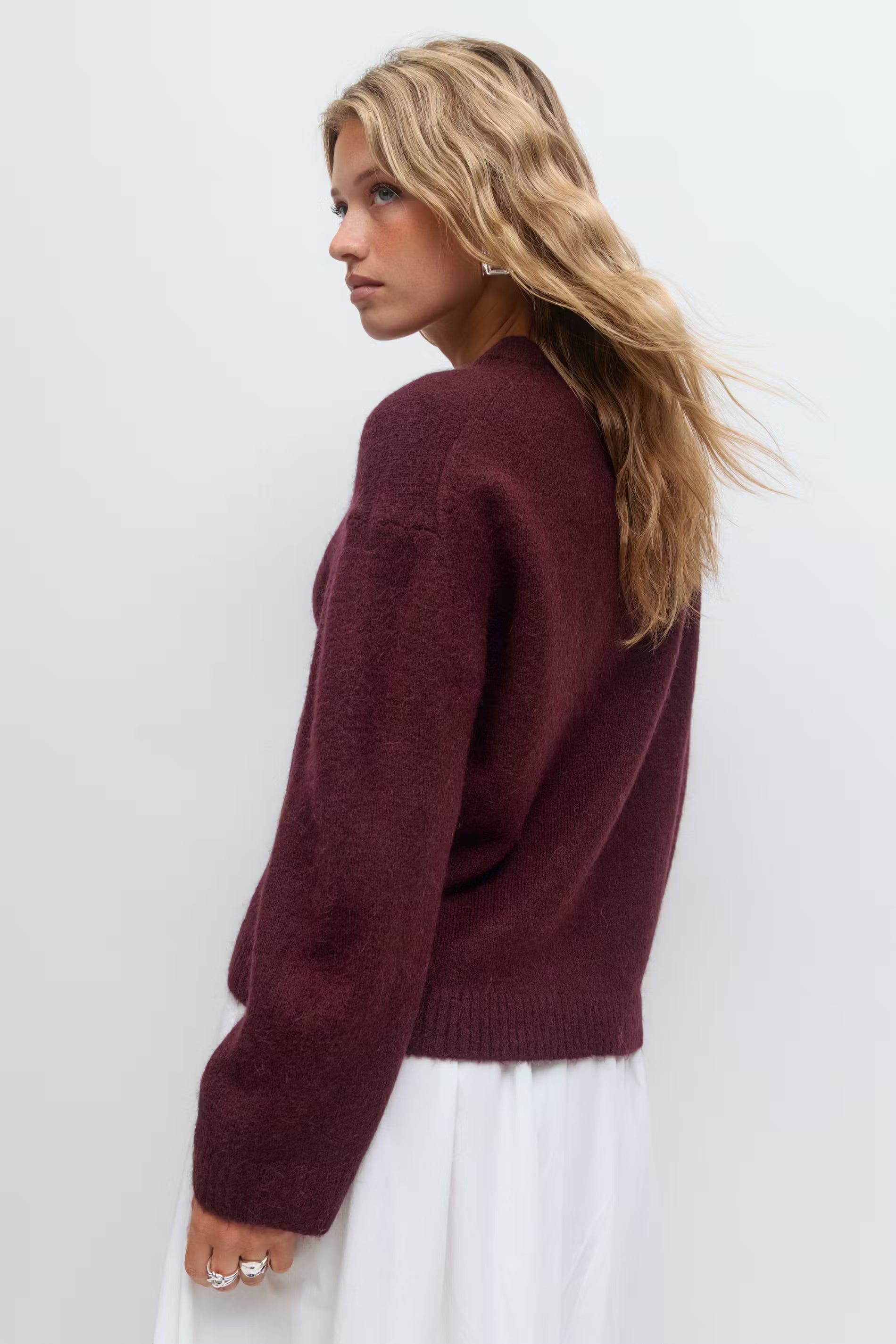 Crew neck knitted sweater - Edel Essential