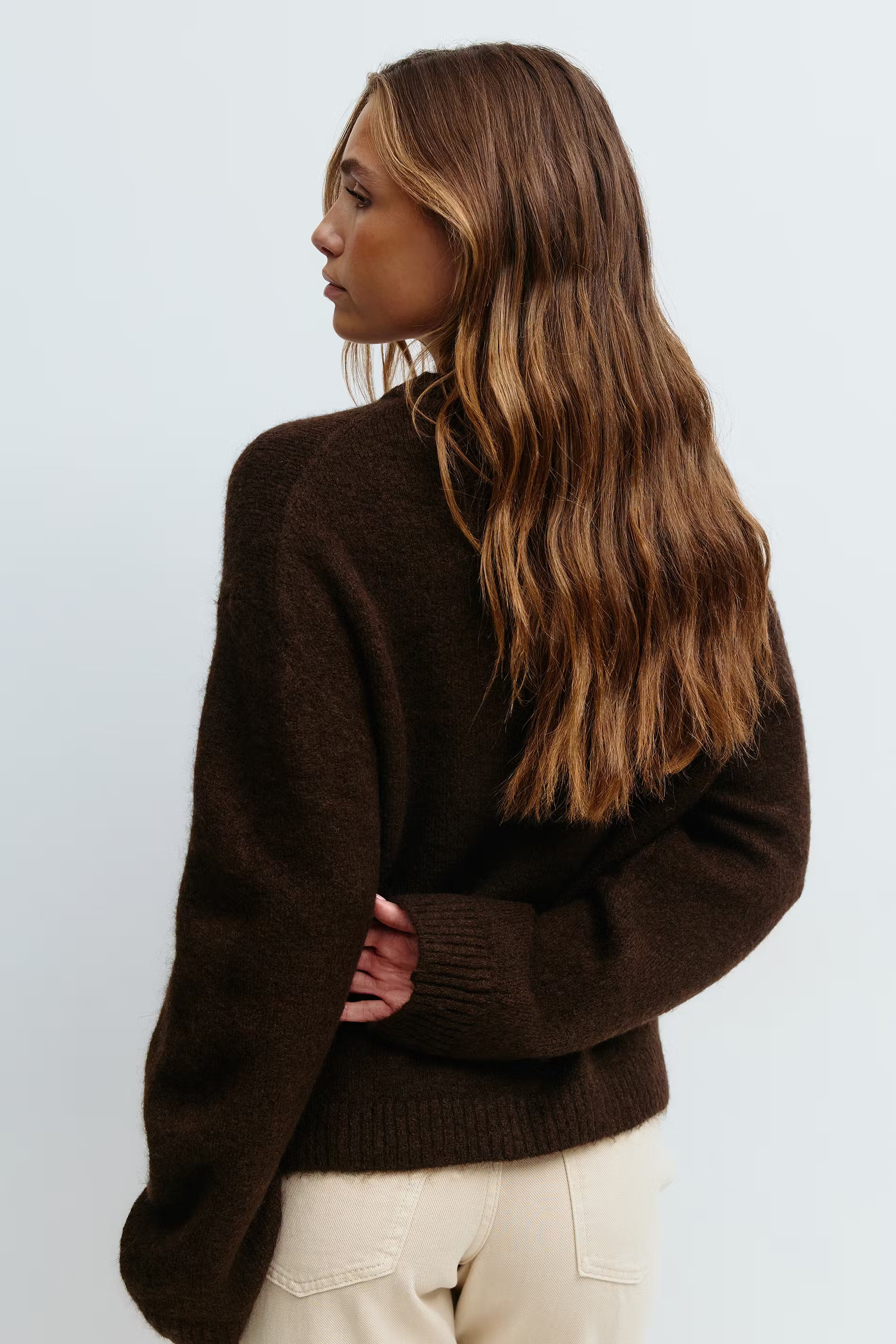 Crew neck knitted sweater - Edel Essential