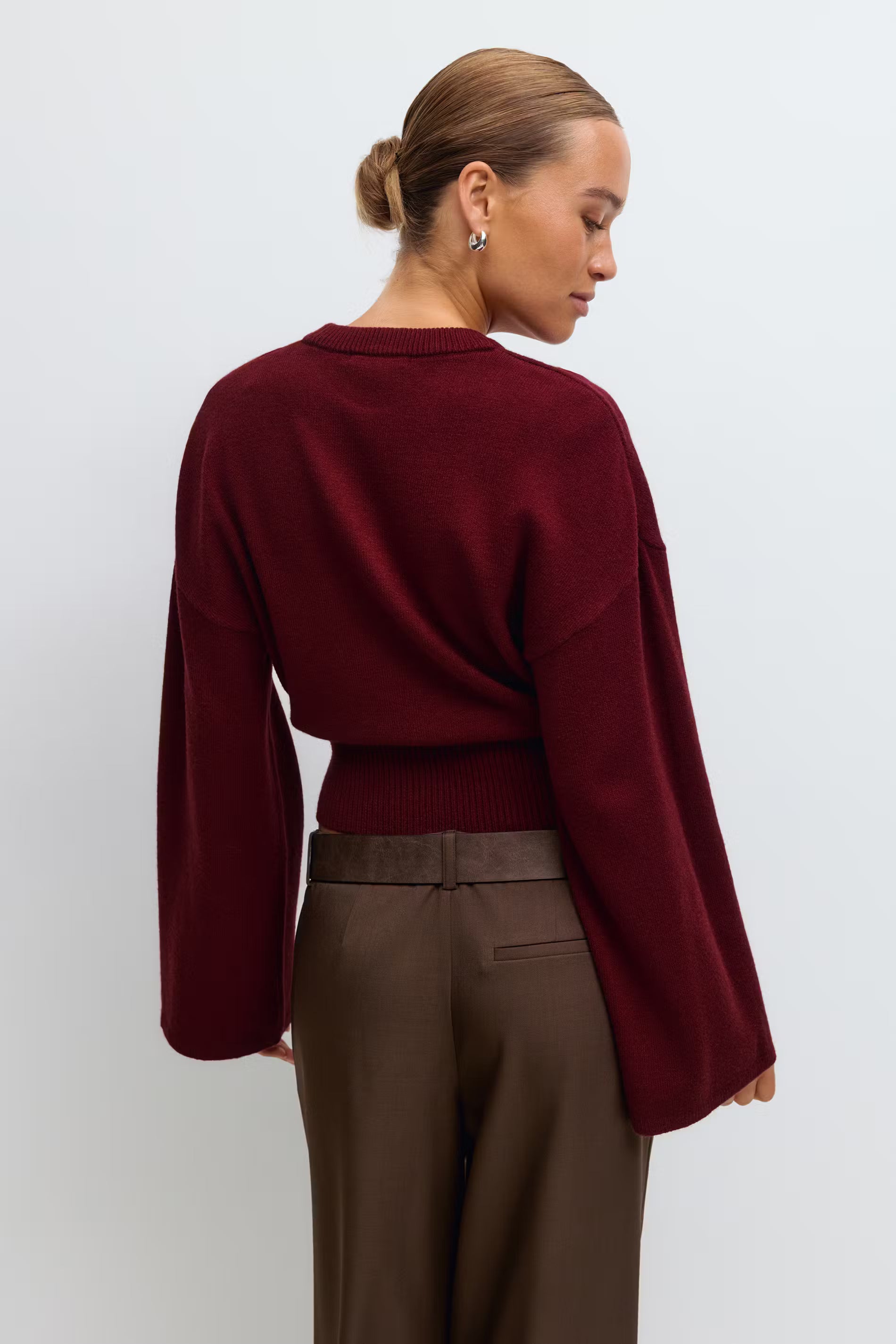 Wide sleeve knitted top - Edel Essential