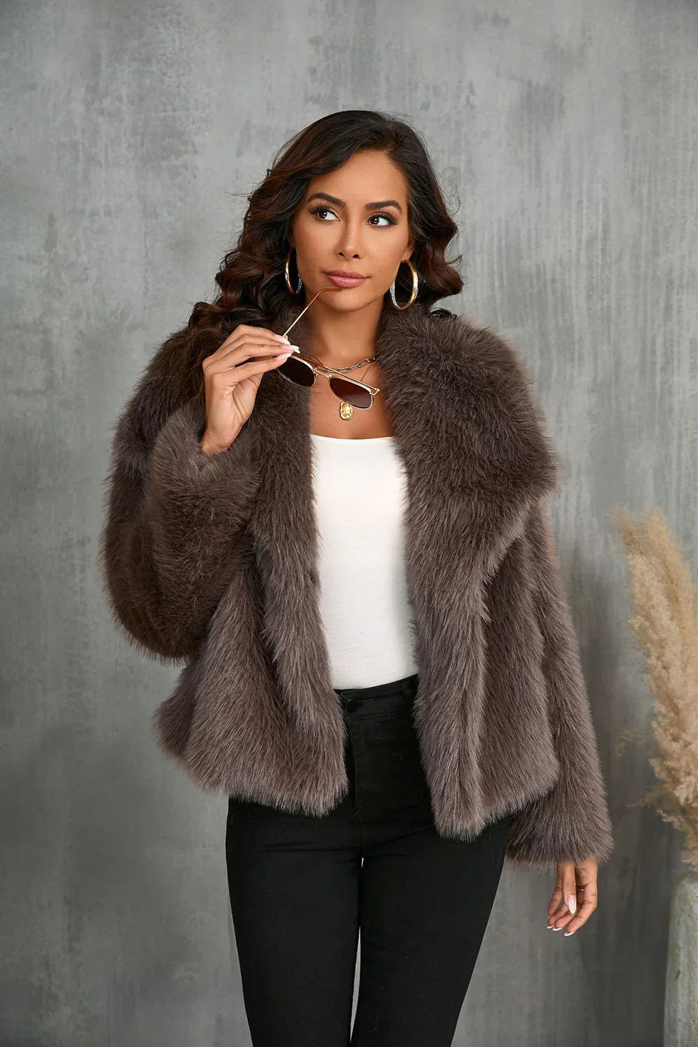 Jessica Cozy Fur Coat