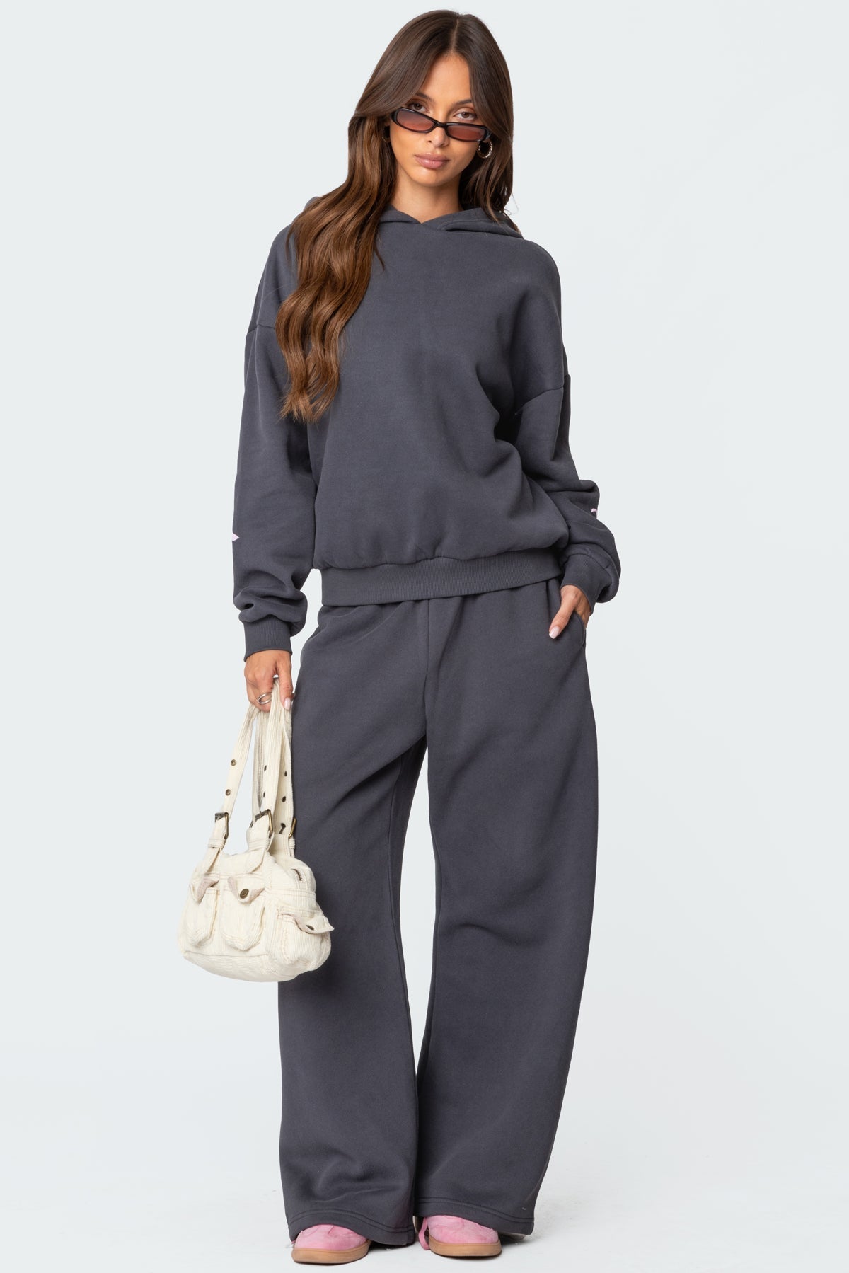 Bow Detail Hoodie + FREE Sweatpants - Edel Essential