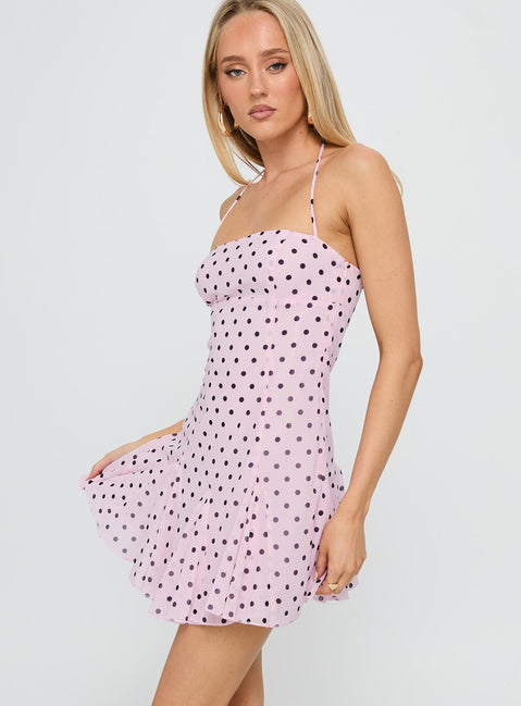 Polka Dot Mini Dress - Edel Essential