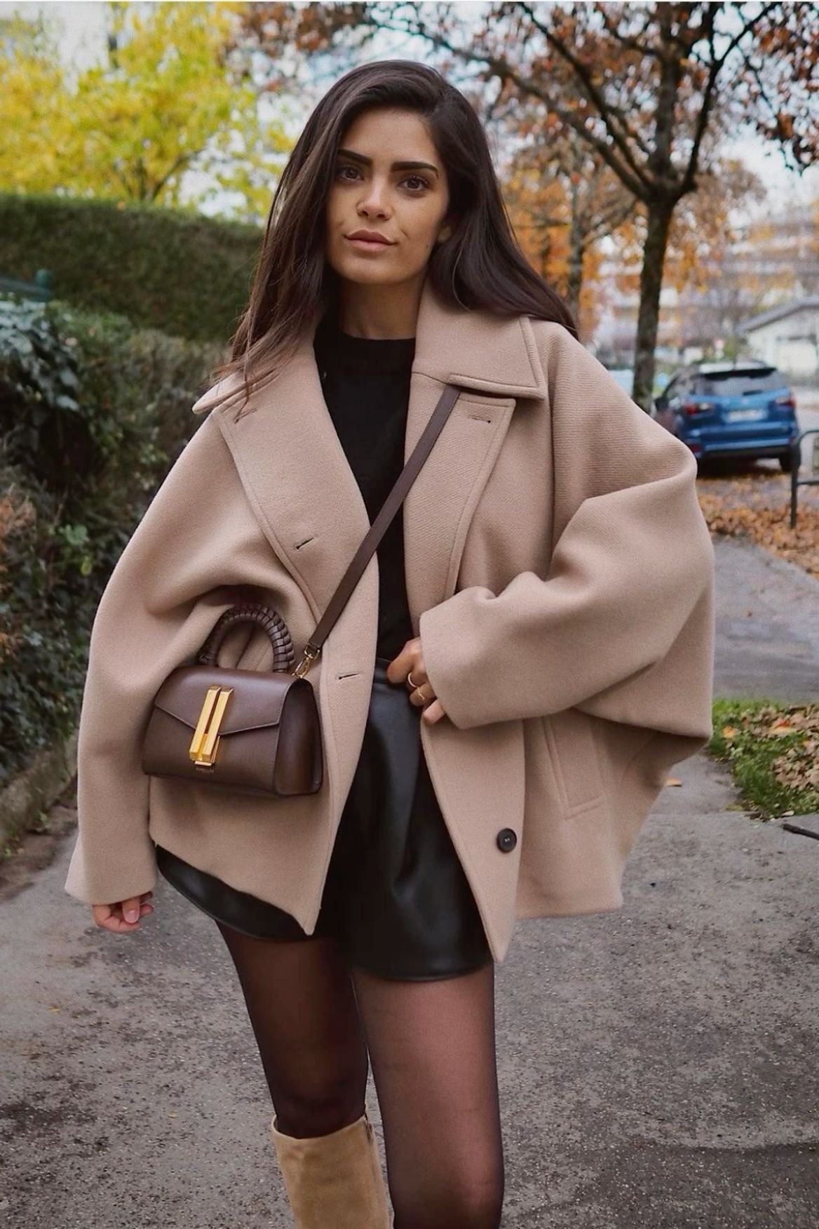 Oversized Wool Coat - Edel Essential