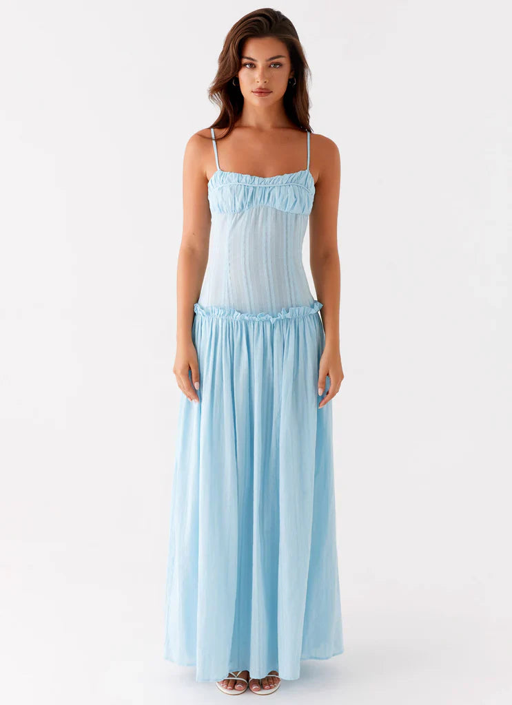 Drop Waist Maxi Dress - Edel Essential