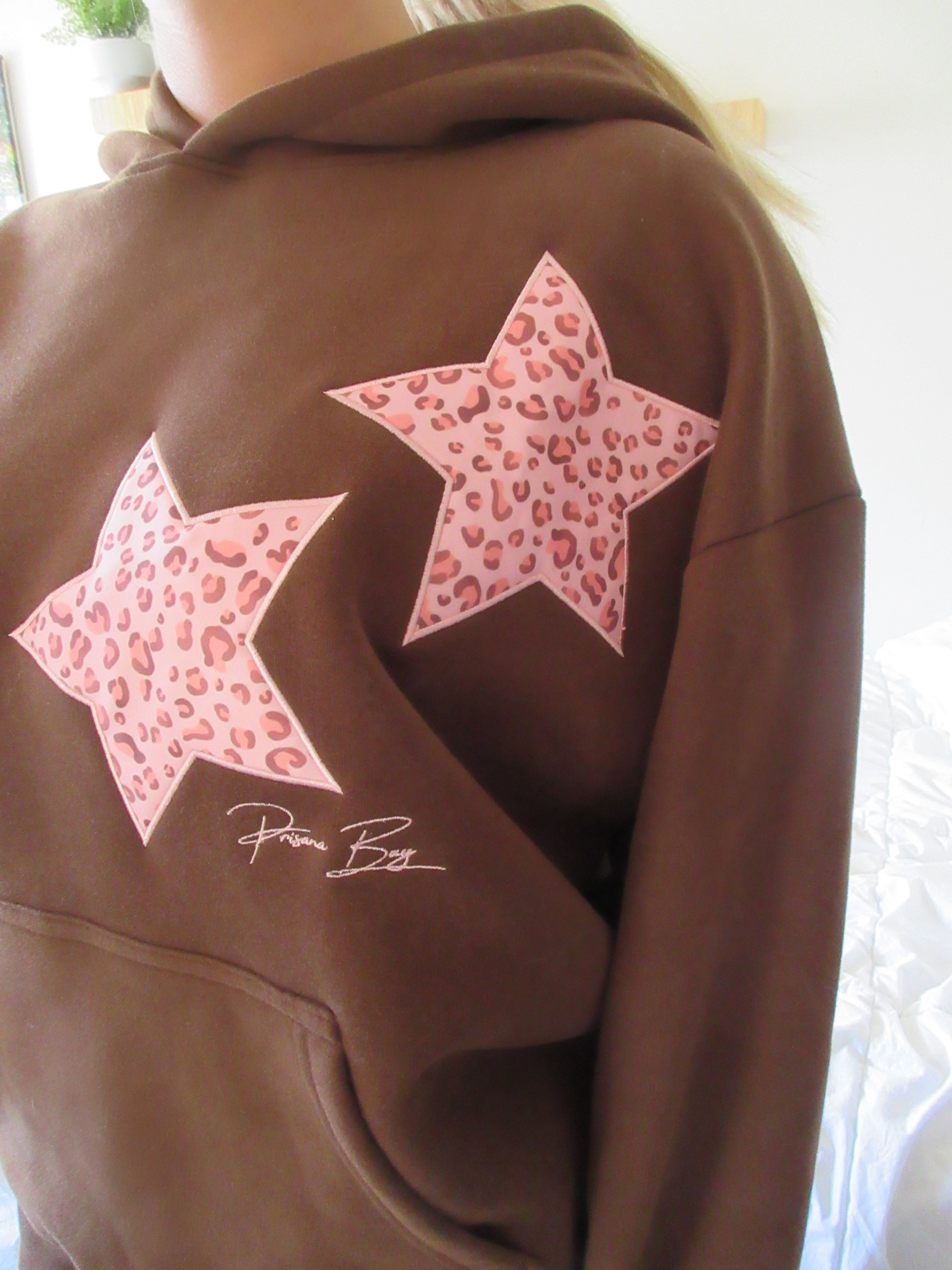 Leopard Stars hoodie - Edel Essential