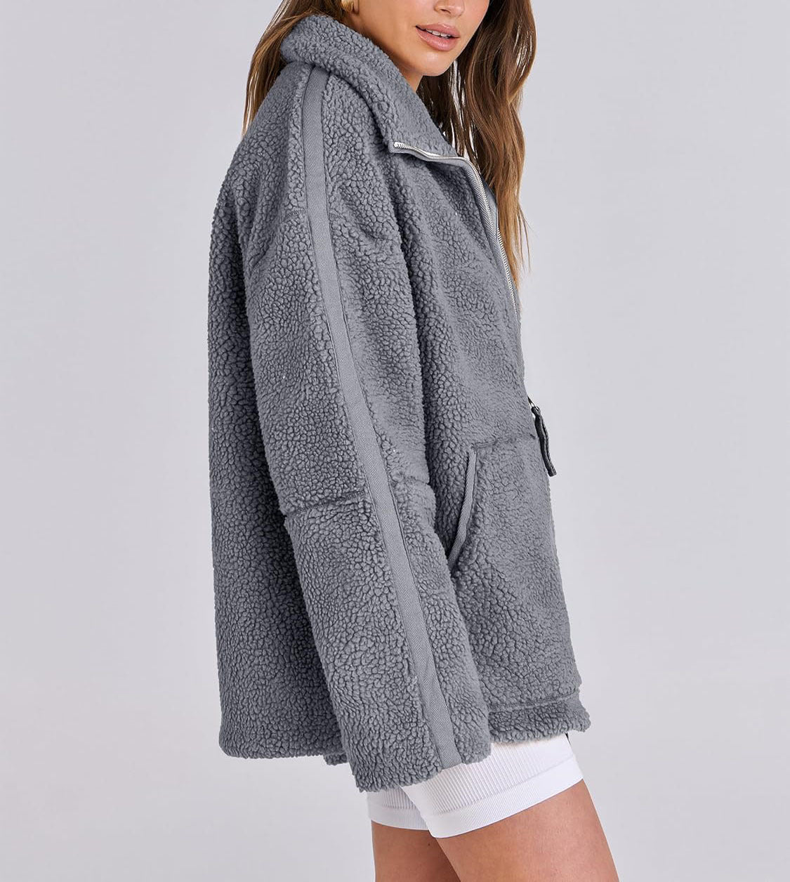 Luna Teddy Zip Jacket