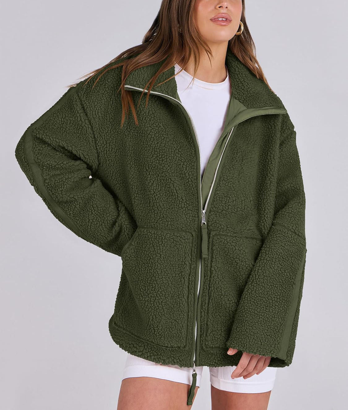 Luna Teddy Zip Jacket