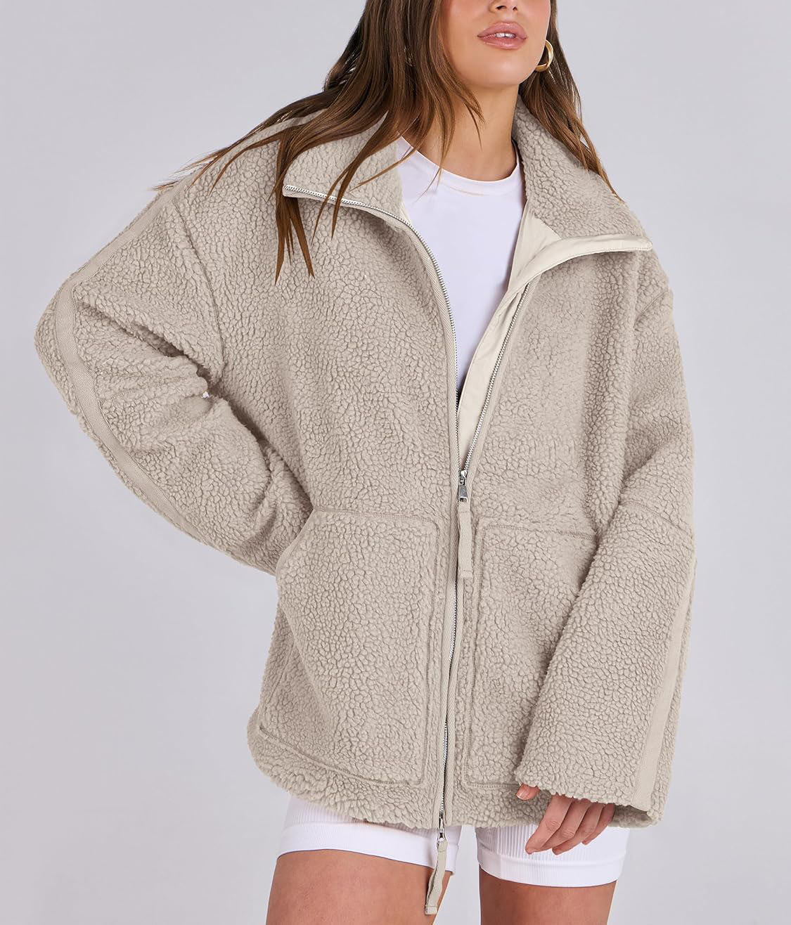 Luna Teddy Zip Jacket