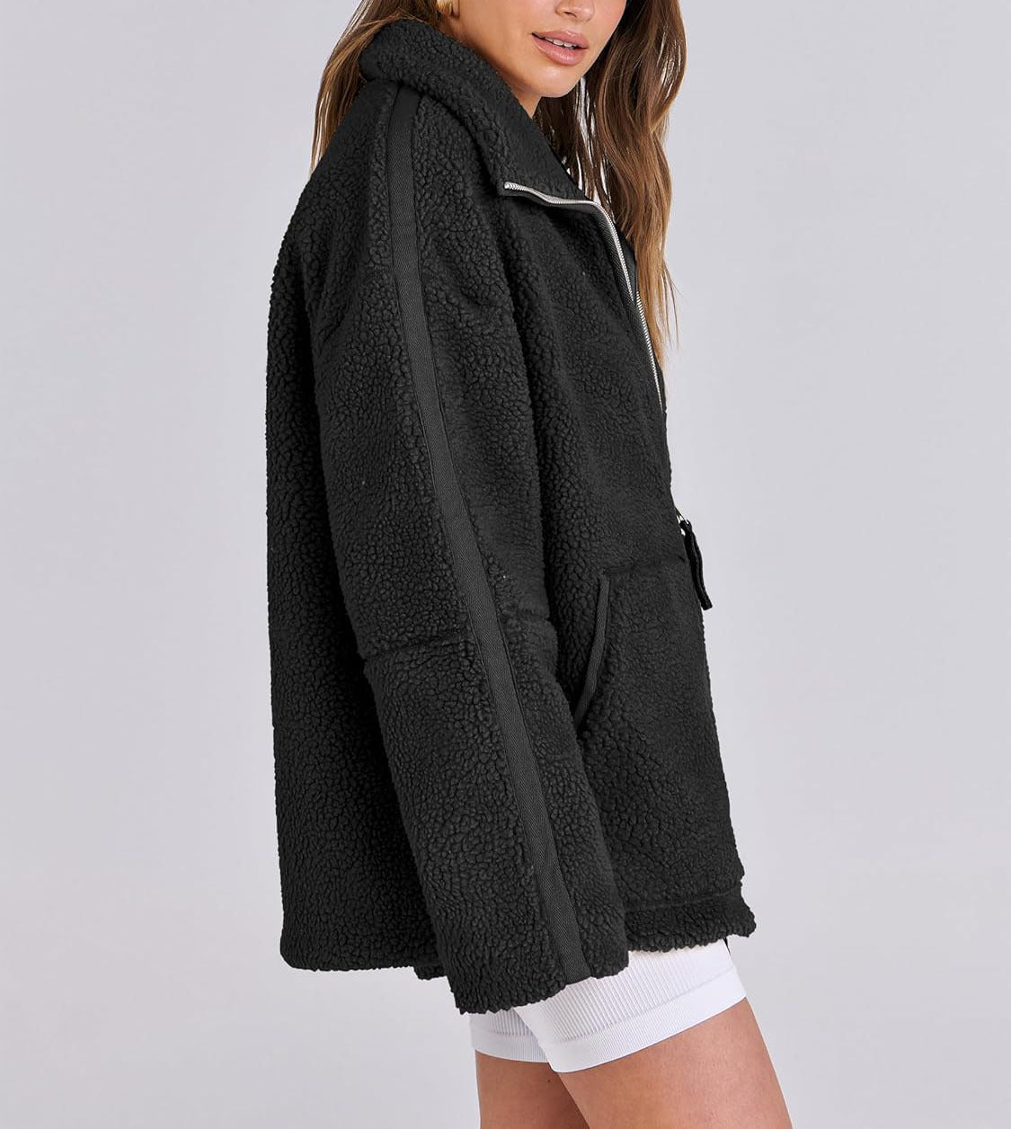 Luna Teddy Zip Jacket