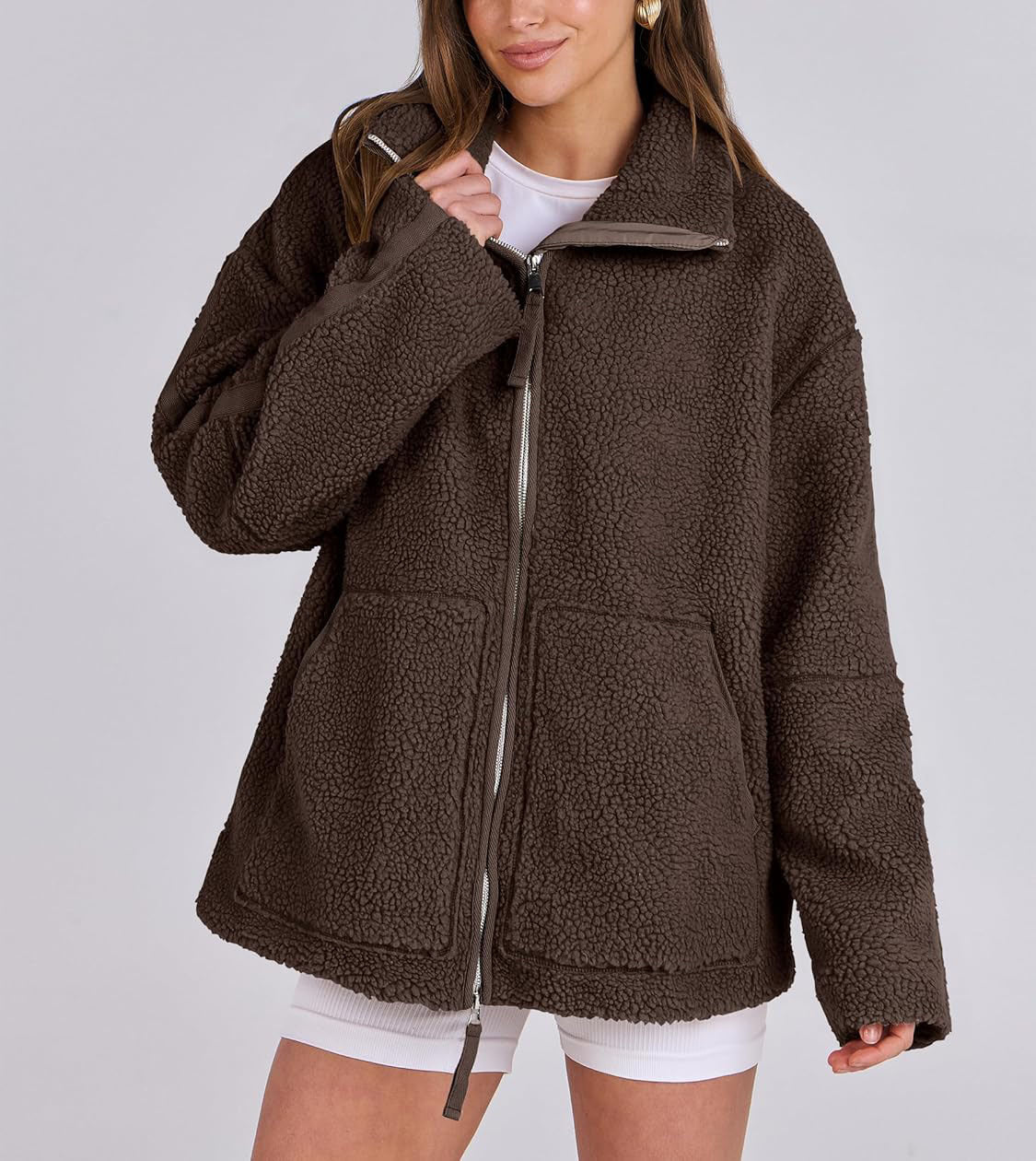 Luna Teddy Zip Jacket