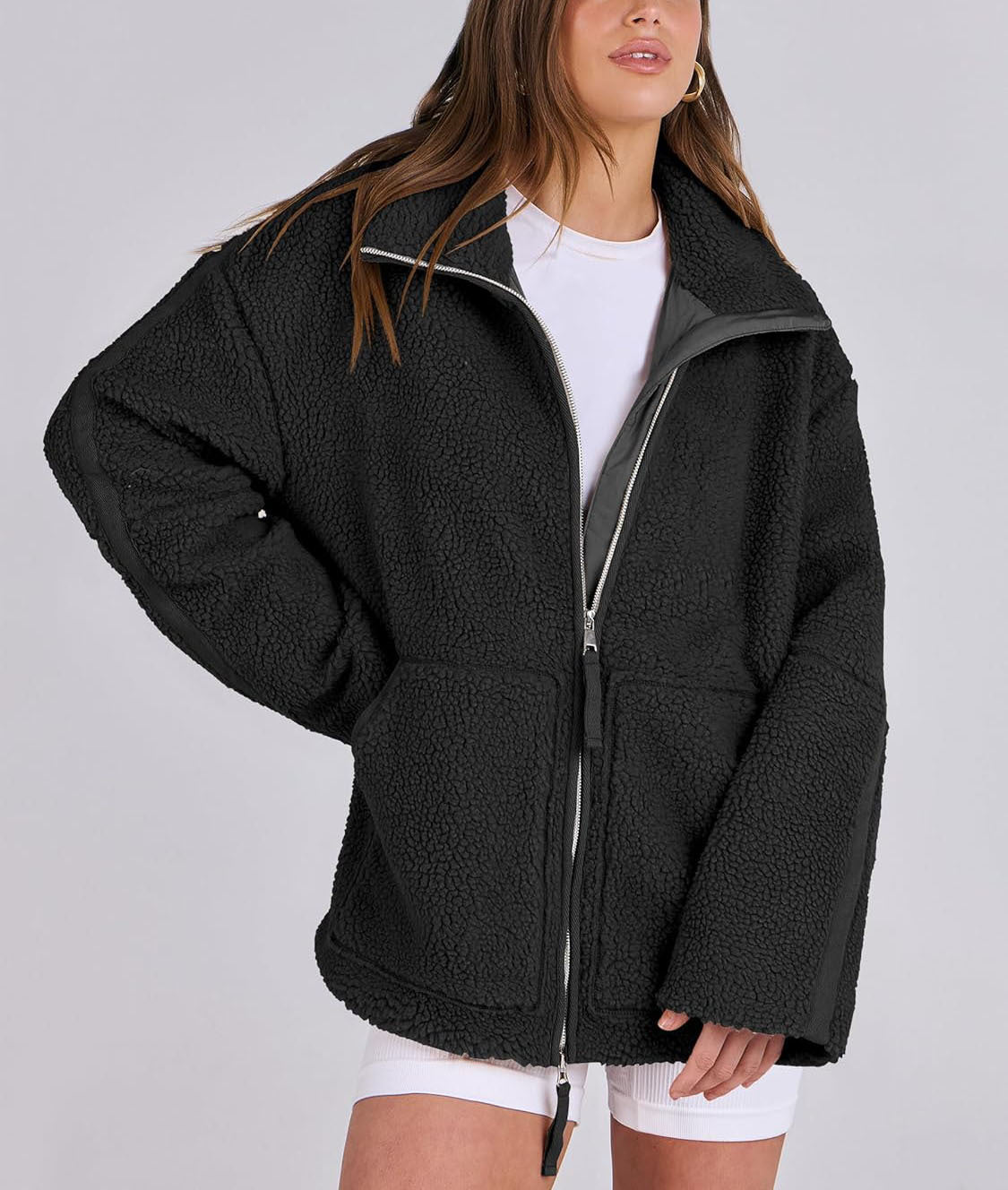 Luna Teddy Zip Jacket
