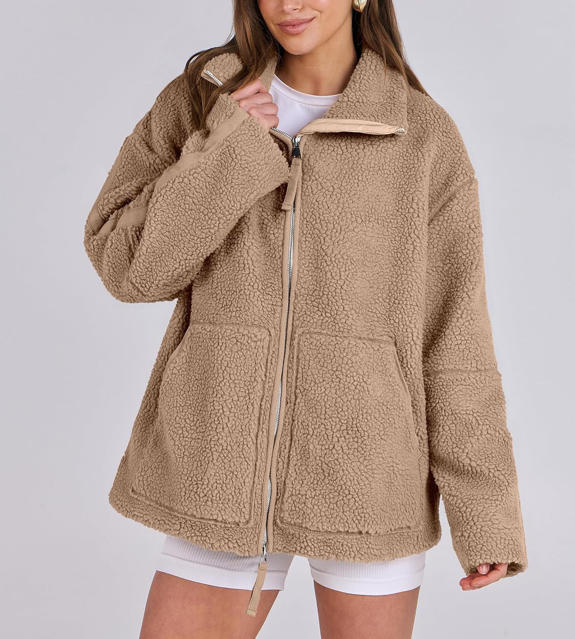 Luna Teddy Zip Jacket