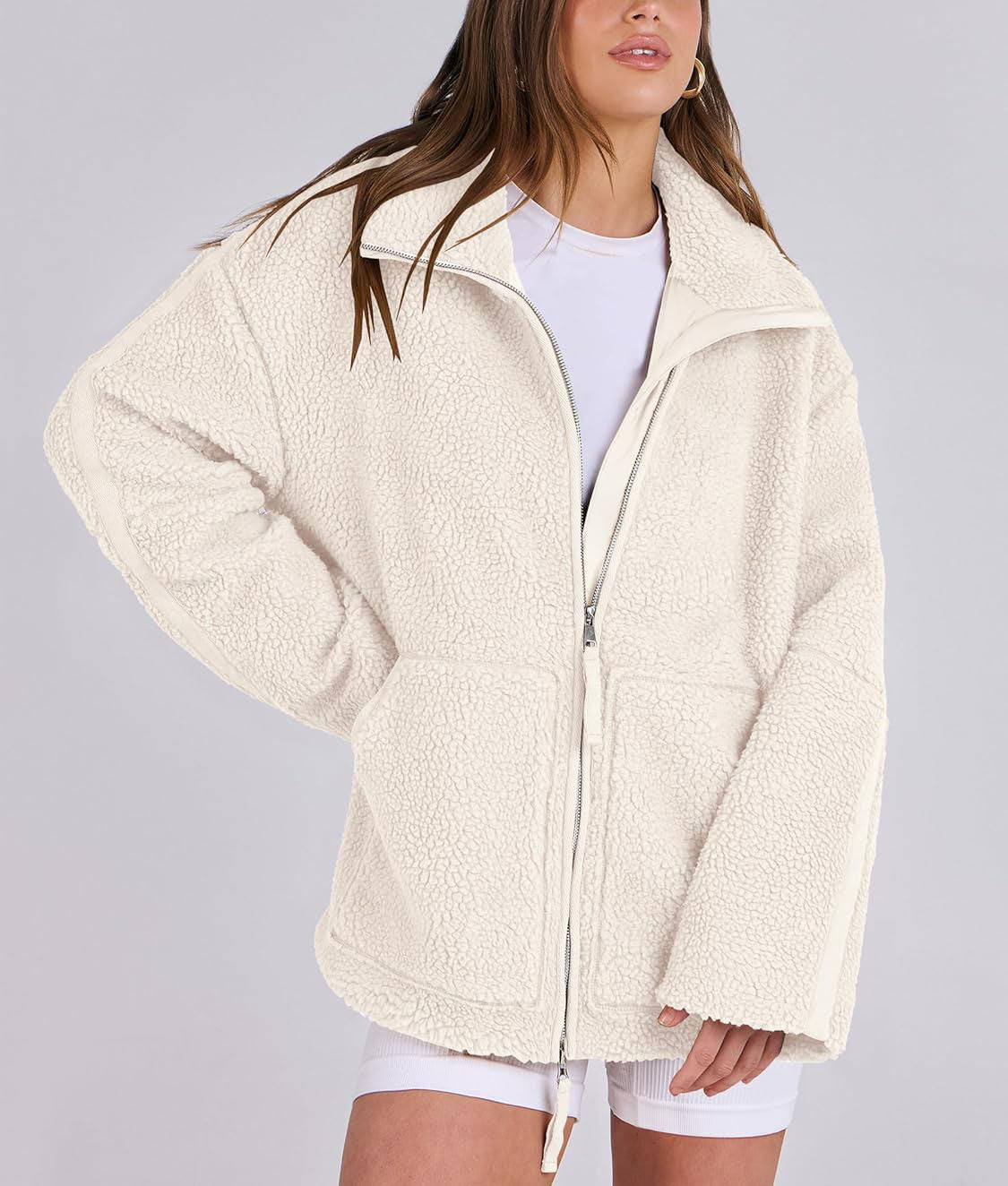 Luna Teddy Zip Jacket