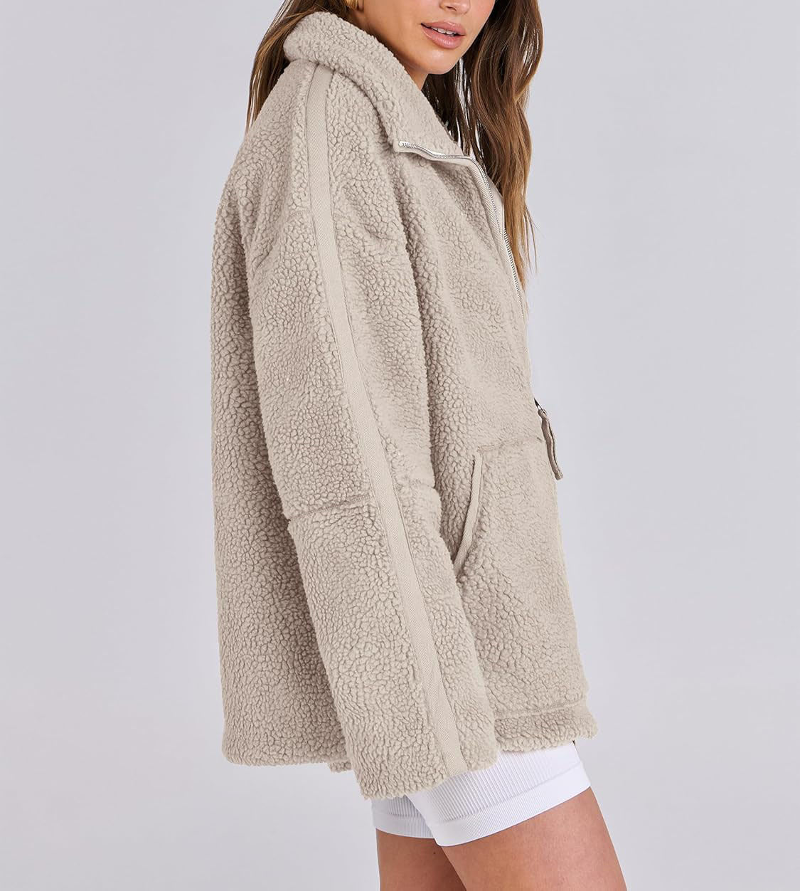 Luna Teddy Zip Jacket