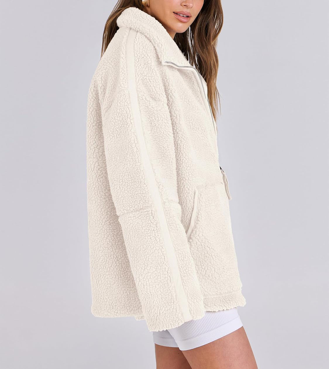 Luna Teddy Zip Jacket