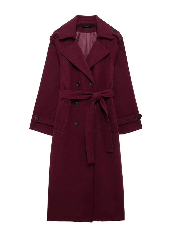 Holly Wool Trench Coat