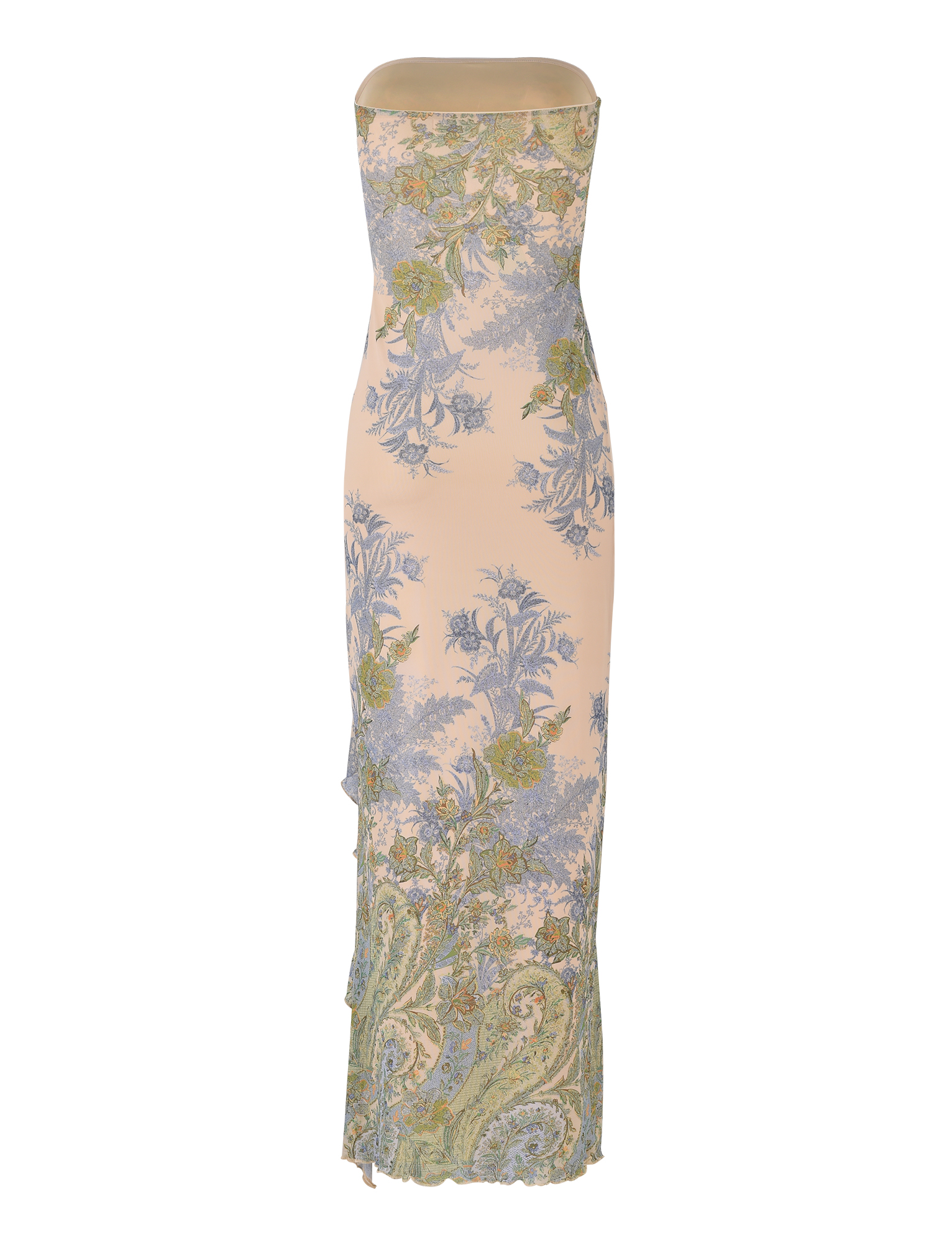 Strapless floral maxi dress - Edel Essential