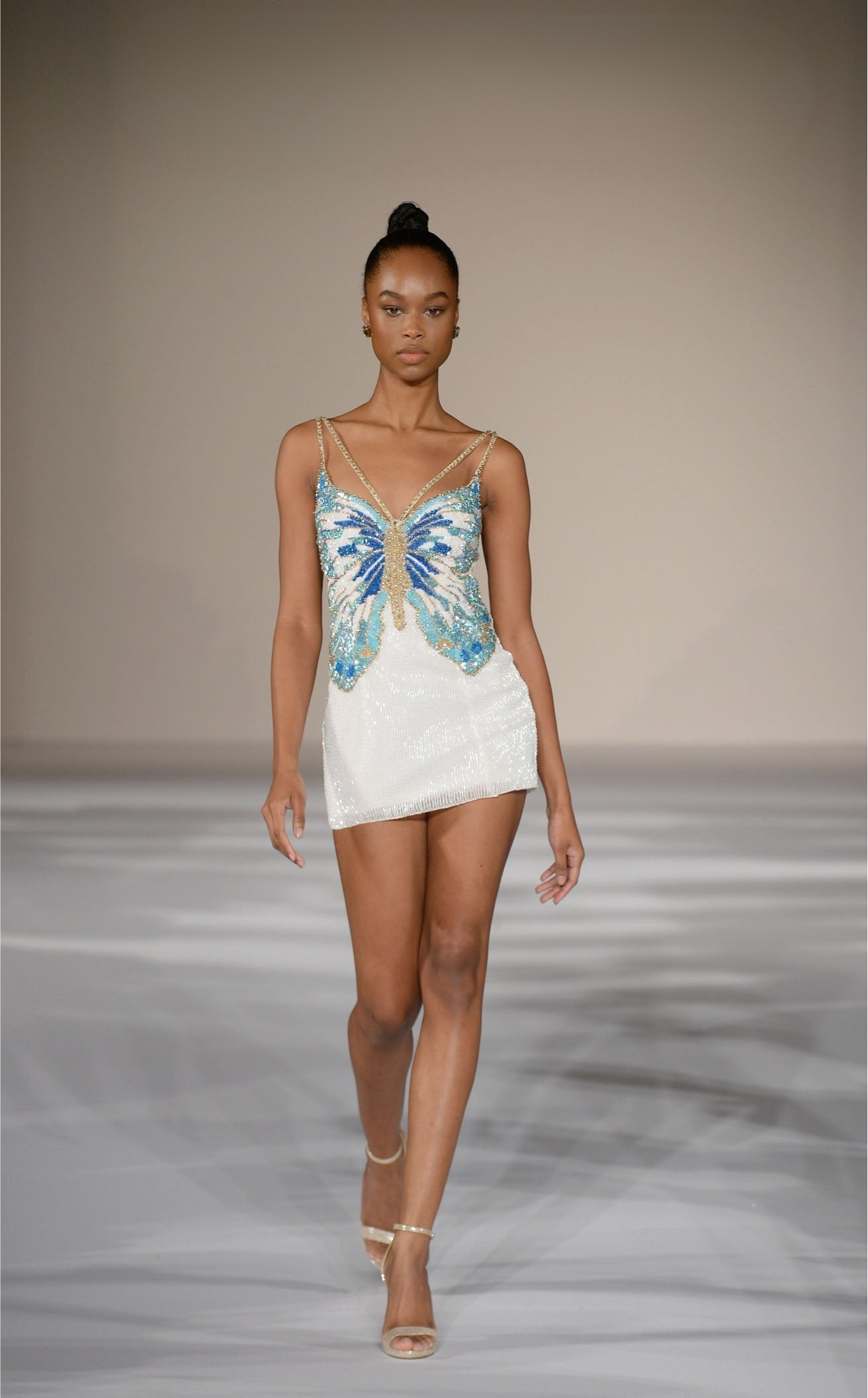 Sparkling Butterfly Mini Dress - Edel Essential
