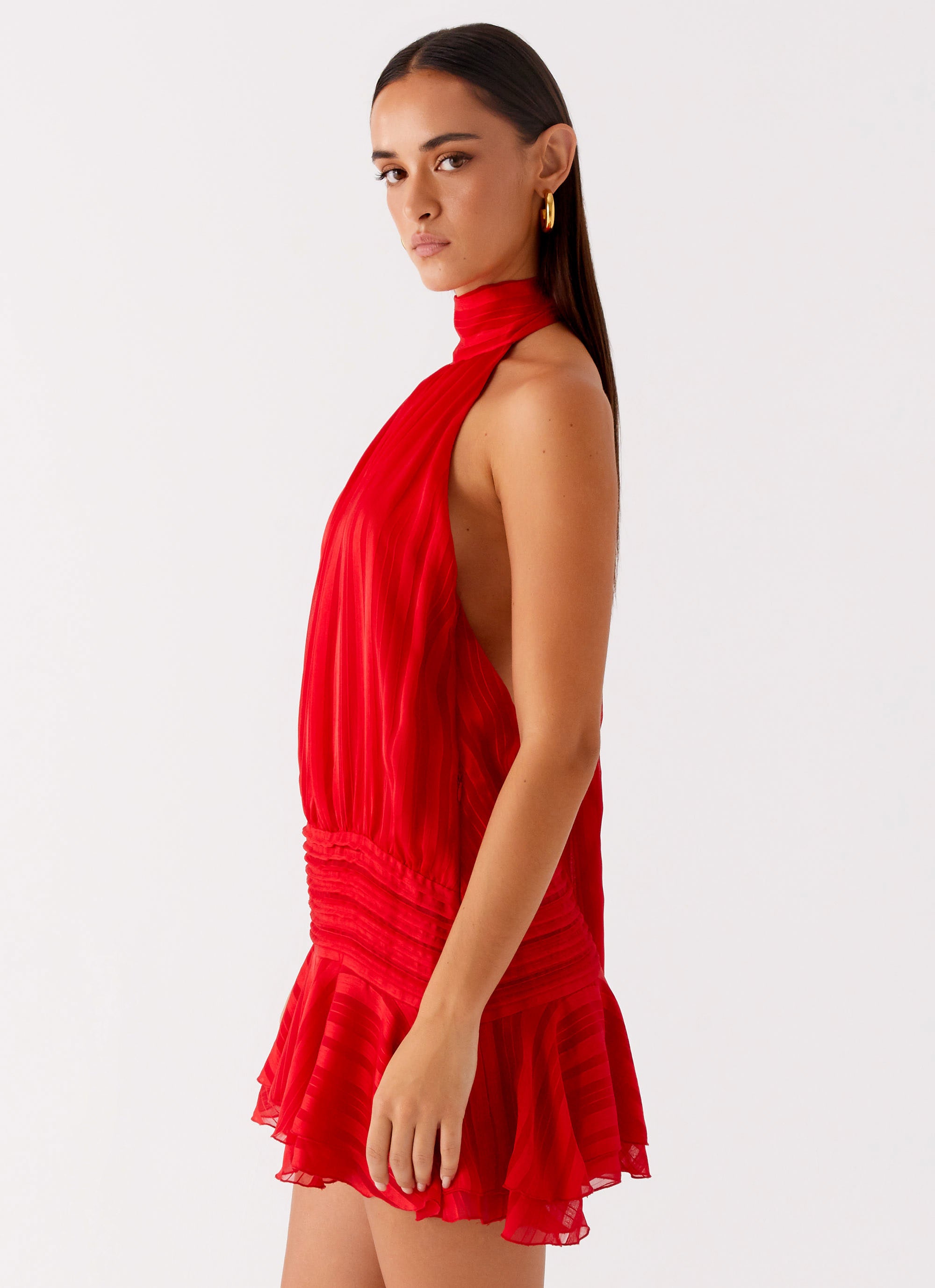 Willow chiffon mini dress - Edel Essential