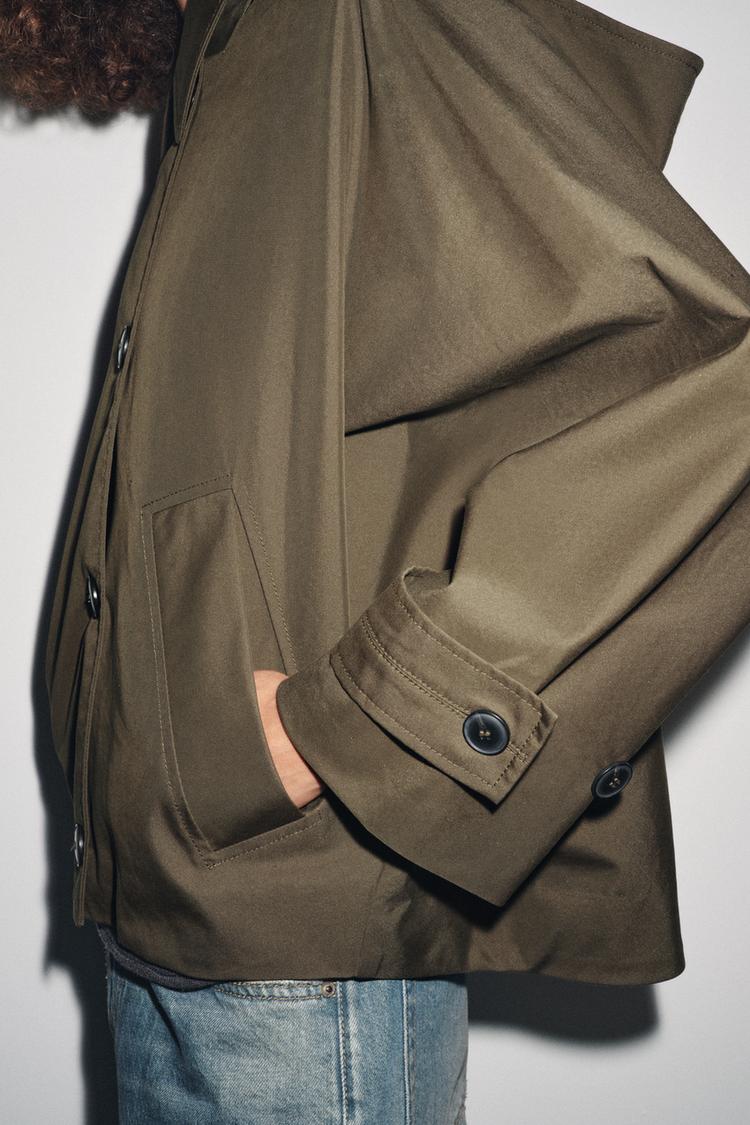 Amélie Hooded Trench Coat