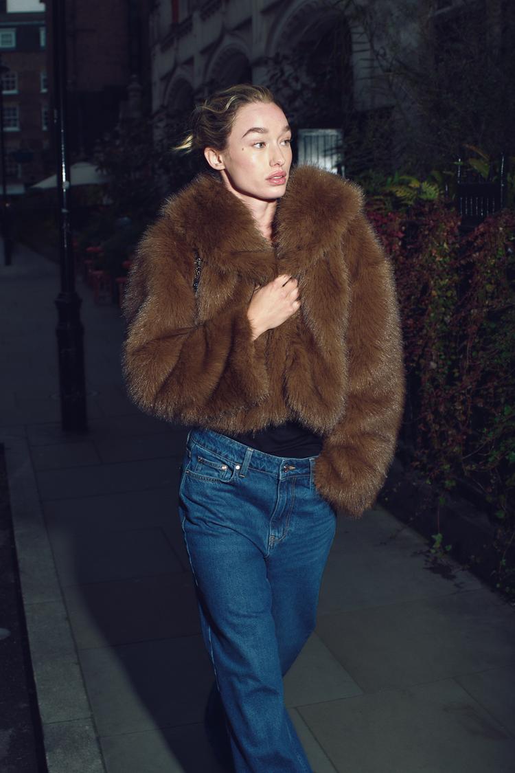 Faux Fur Coat - Edel Essential