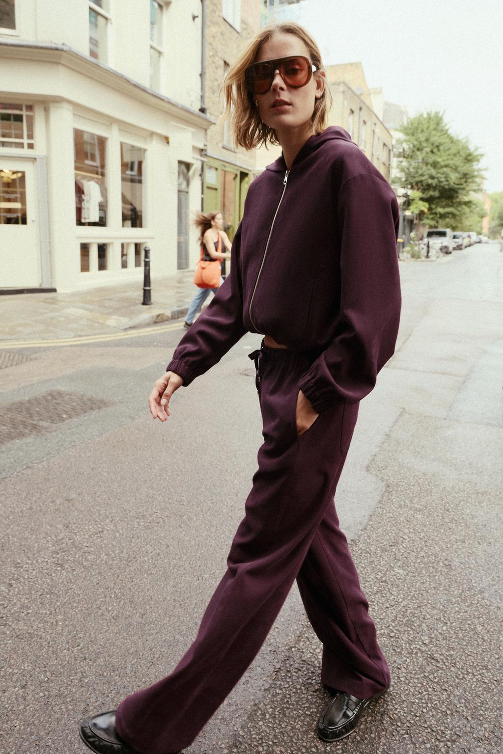 Aria Zipped Tracksuit Set