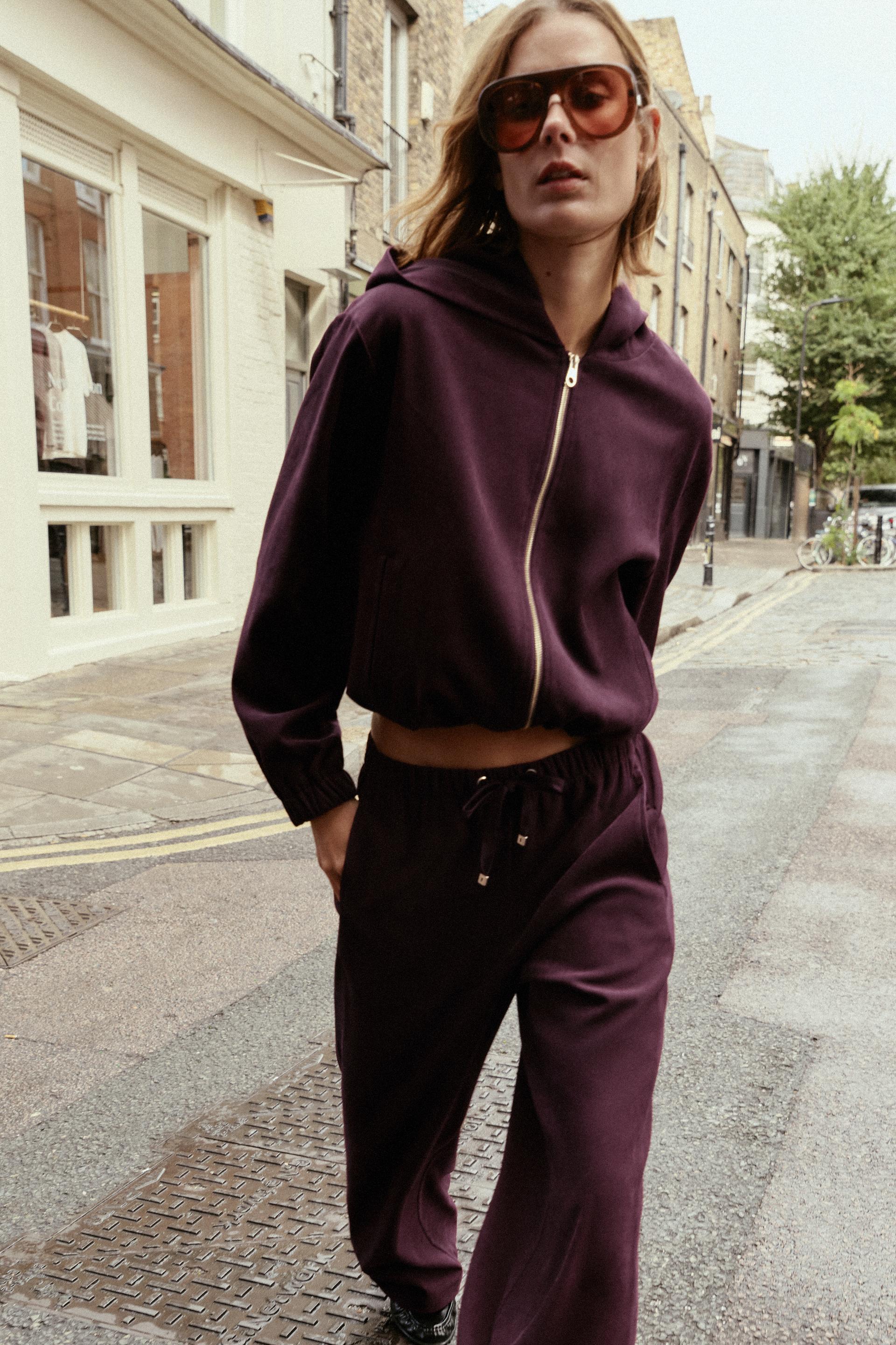 Aria Zipped Tracksuit Set