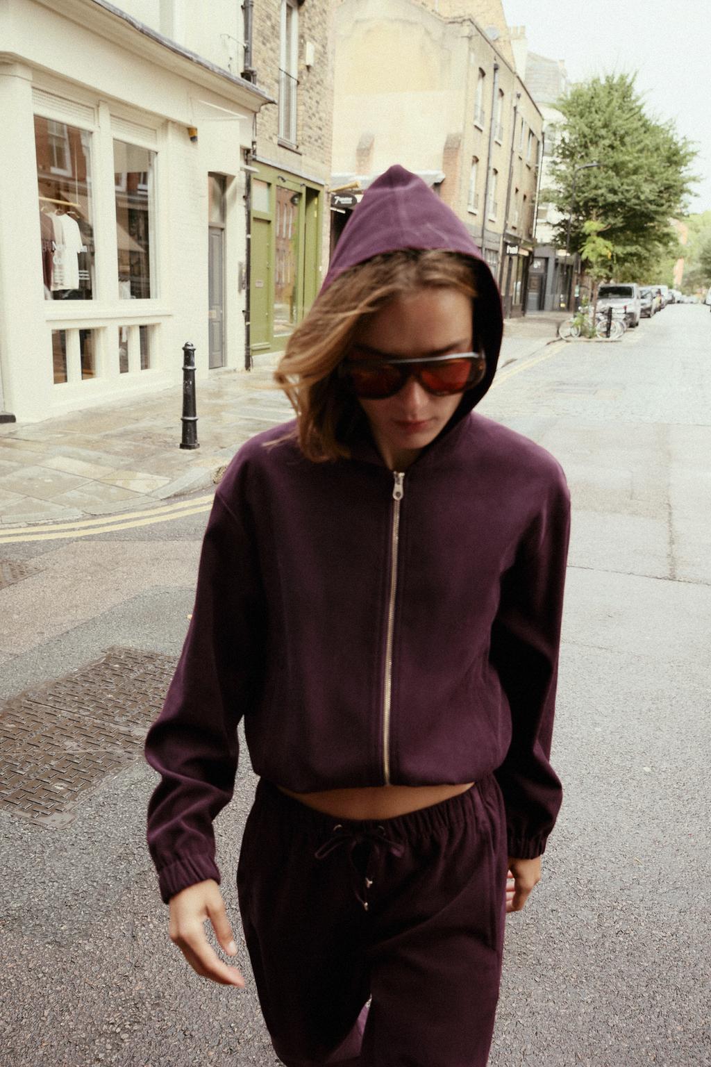 Aria Zipped Tracksuit Set