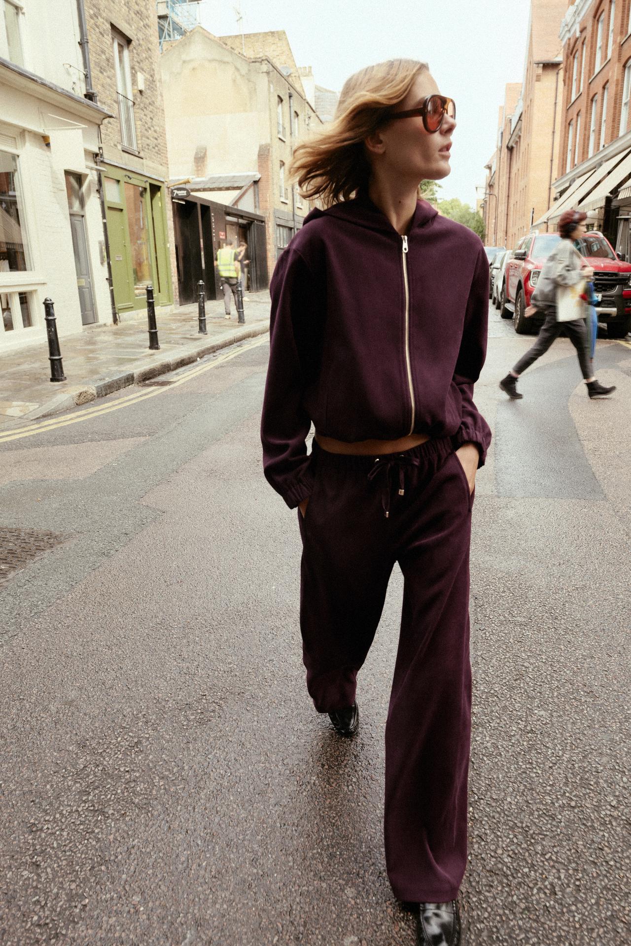 Aria Zipped Tracksuit Set