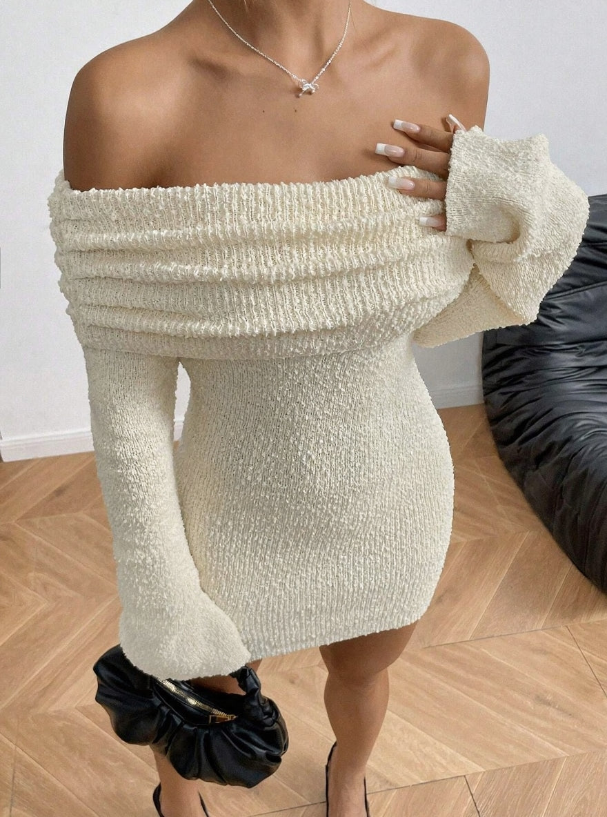 Knitted Mini Dress - Edel Essential