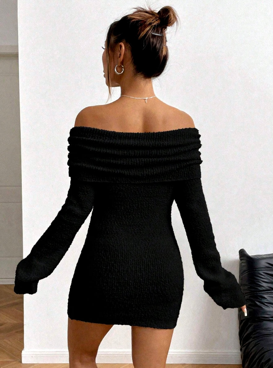 Knitted Mini Dress - Edel Essential