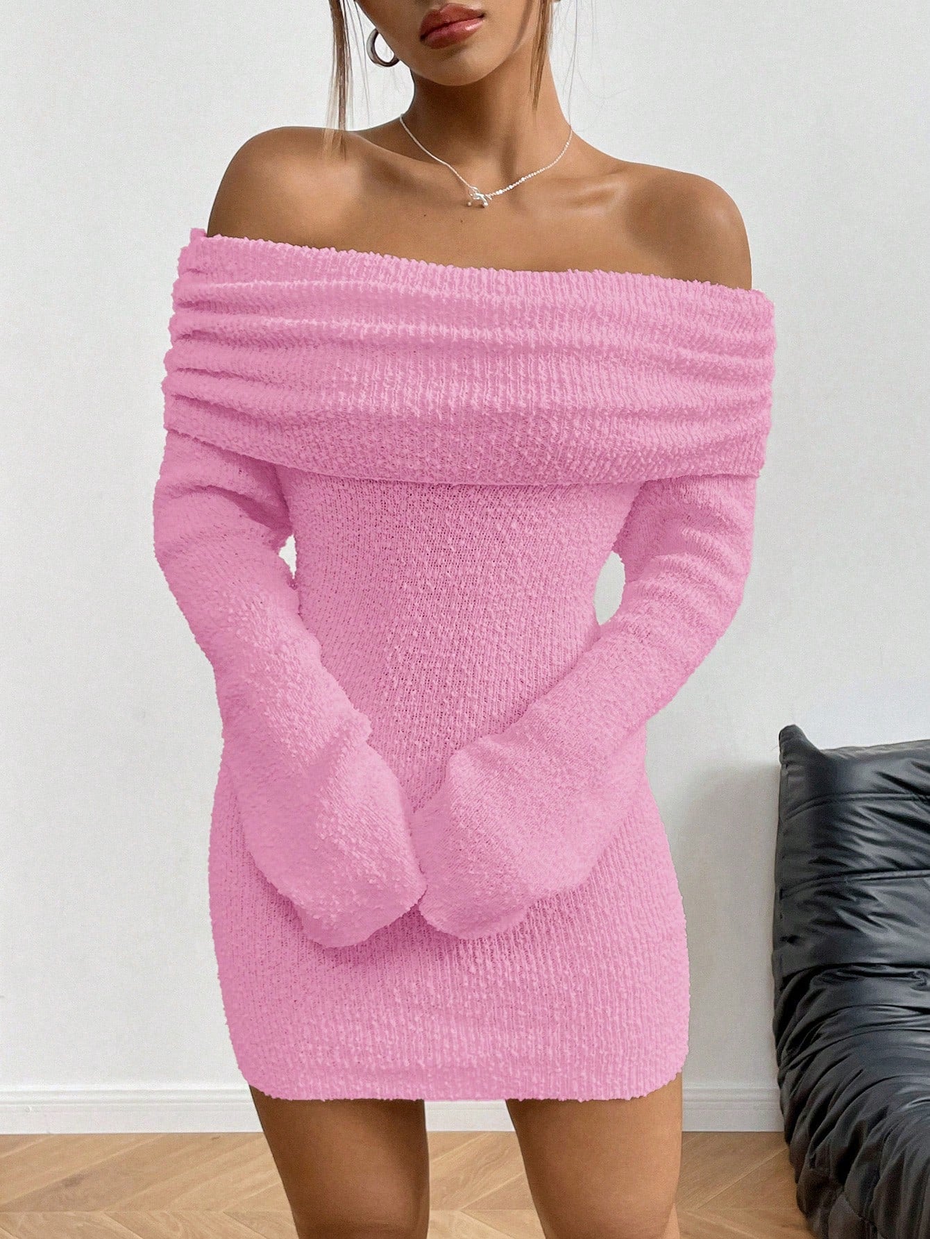 Knitted Mini Dress - Edel Essential