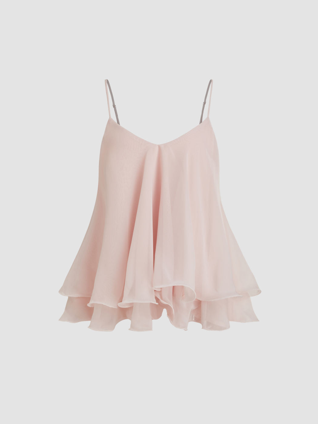 Ruffle mesh top - Edel Essential