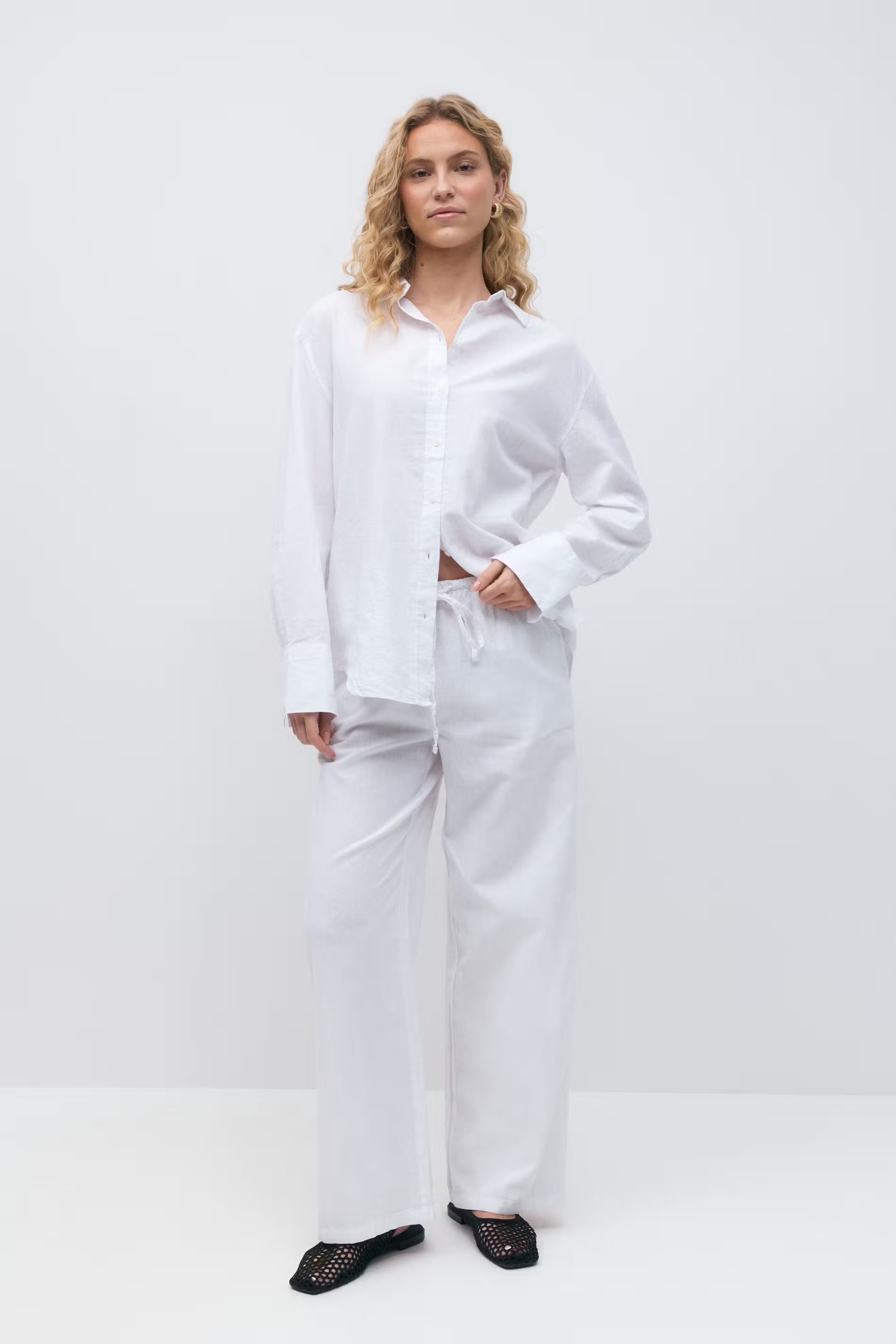 Linen blend shirt - Edel Essential
