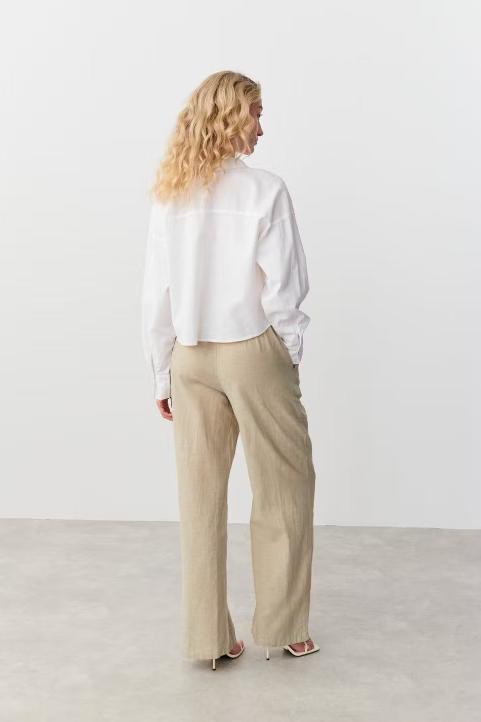 Linen blend trousers - Edel Essential