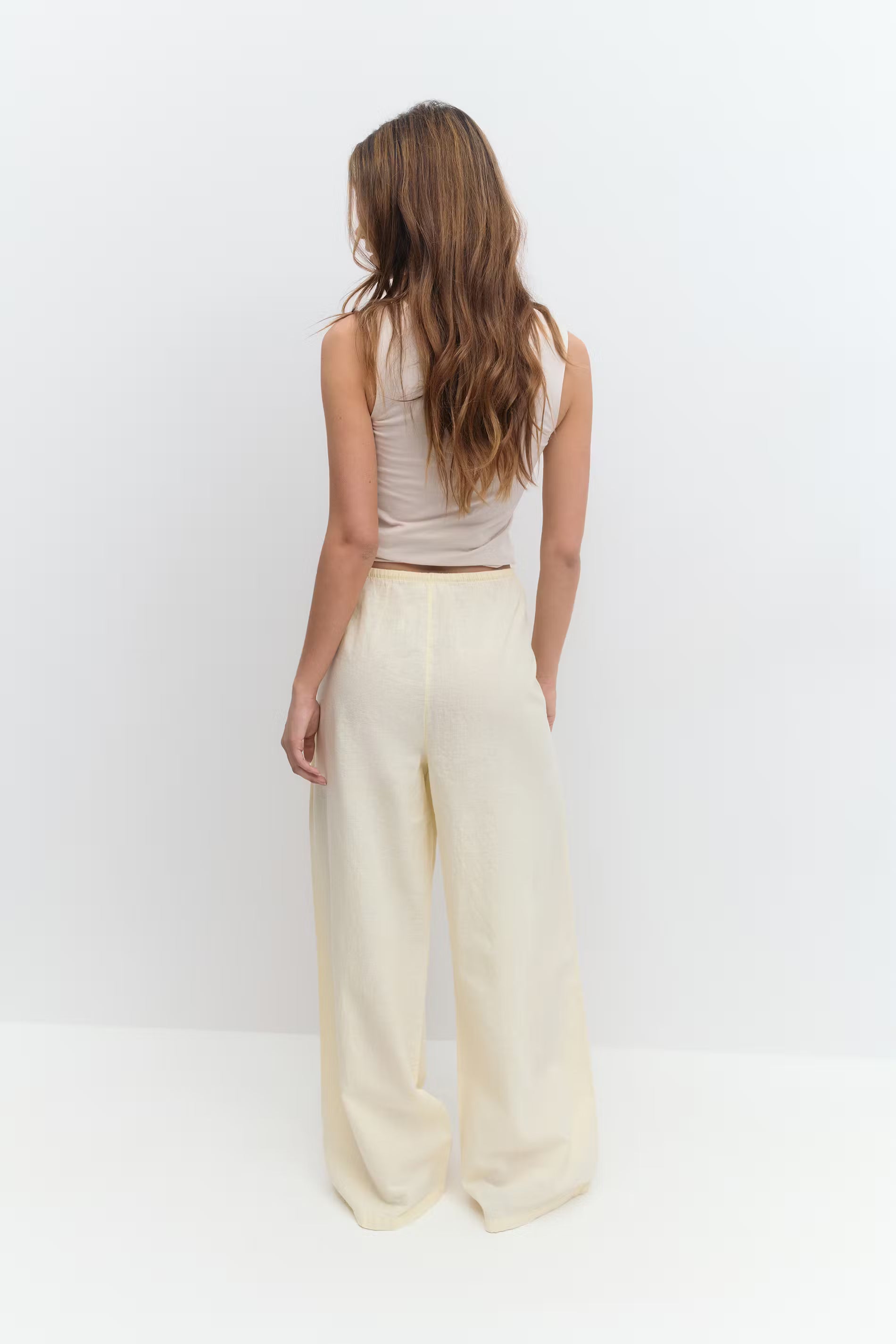 Linen blend trousers - Edel Essential