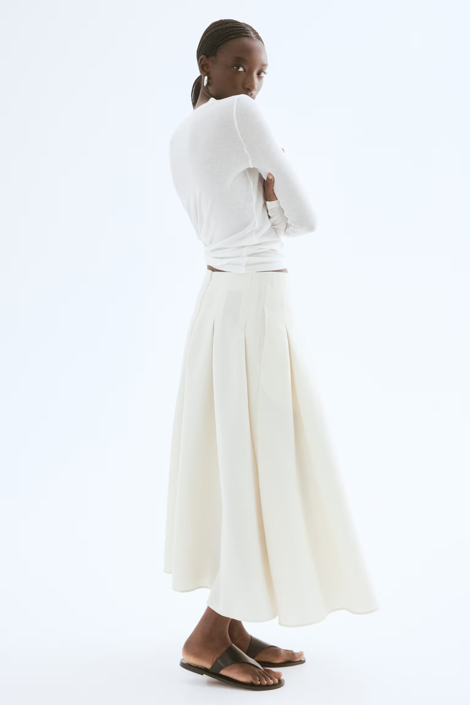 Long pleated skirt - Edel Essential
